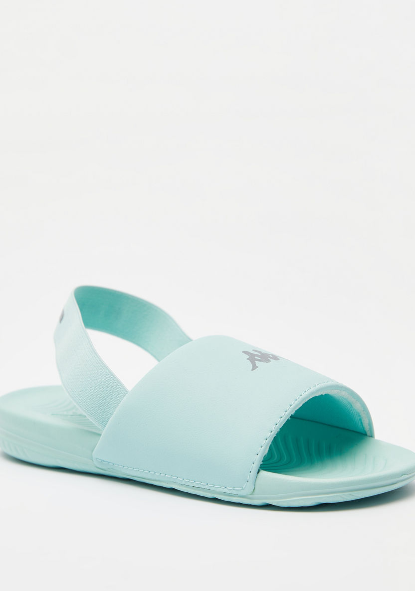 Kappa Girls' Open Toe Slide Slippers with Elastic Strap-Girl%27s Flip Flops & Beach Slippers-image-1