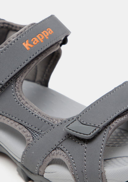 Kappa Boys' Solid Floaters with Hook and Loop Closure