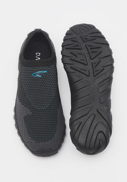 Dash Logo Detail Slip-On Walking Shoes-Boy%27s Sports Shoes-image-4