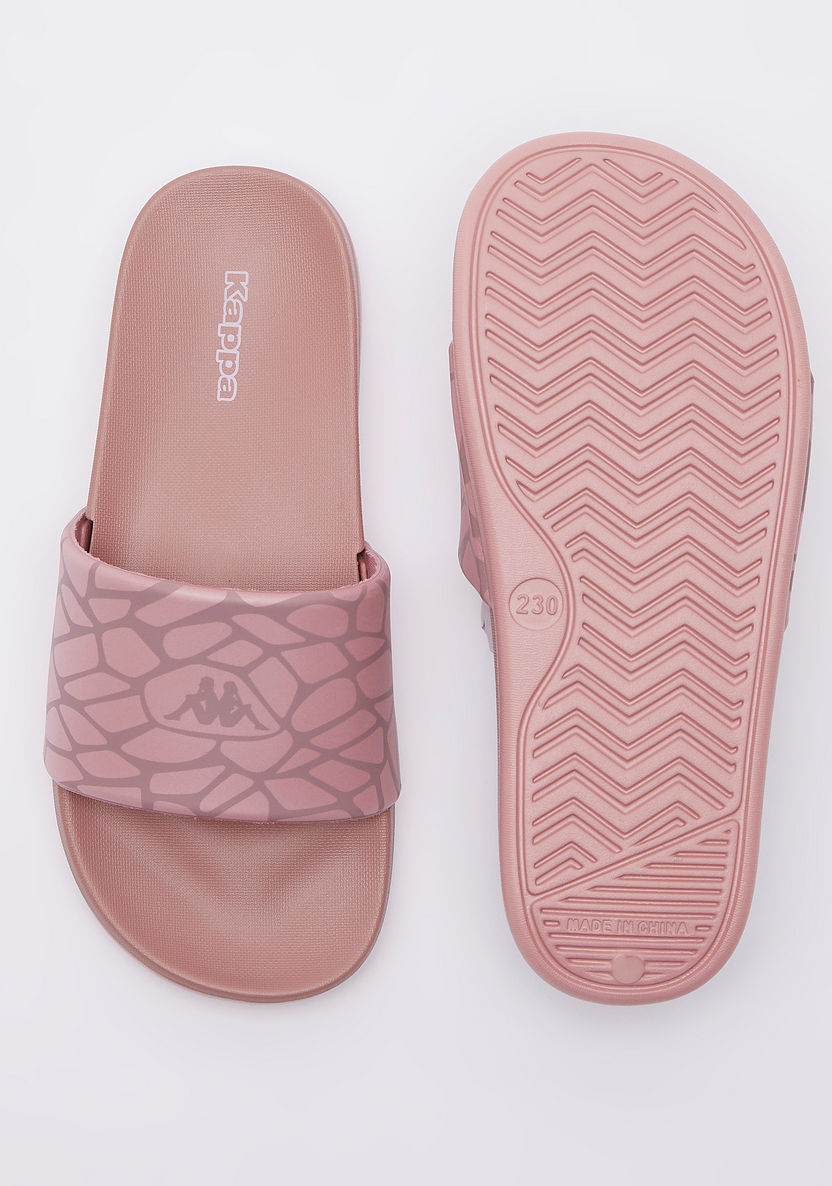 Kappa Women's Printed Slide Slippers-Women%27s Flip Flops & Beach Slippers-image-4
