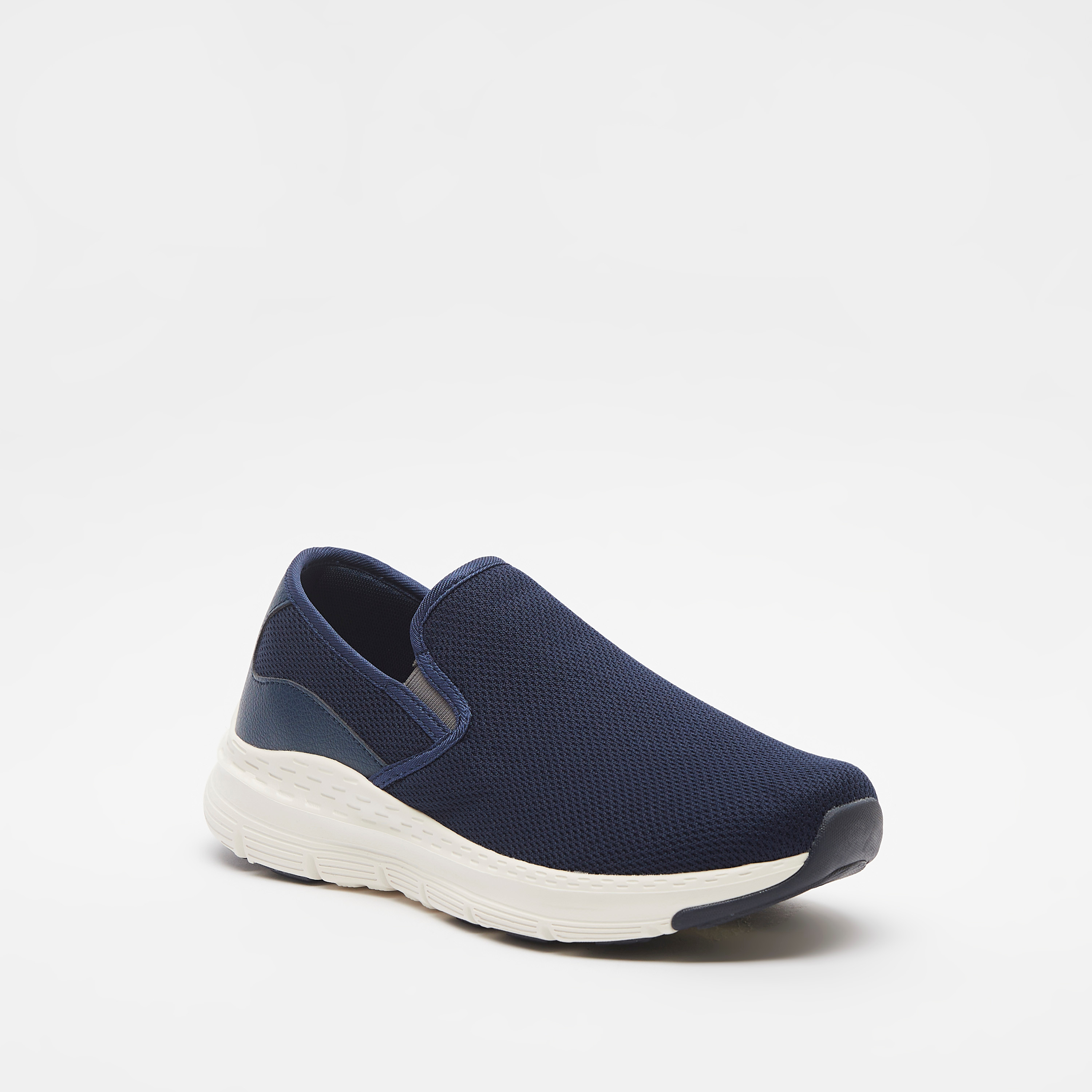 Shop Dash Textured Slip On Walking Shoes Online Splash Bahrain