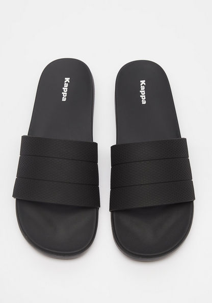 Kappa Men's Textured Slide Slippers