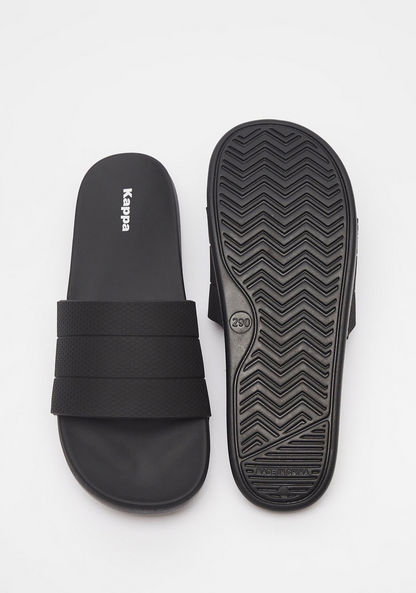 Kappa Men's Textured Slide Slippers-Men%27s Flip Flops & Beach Slippers-image-5
