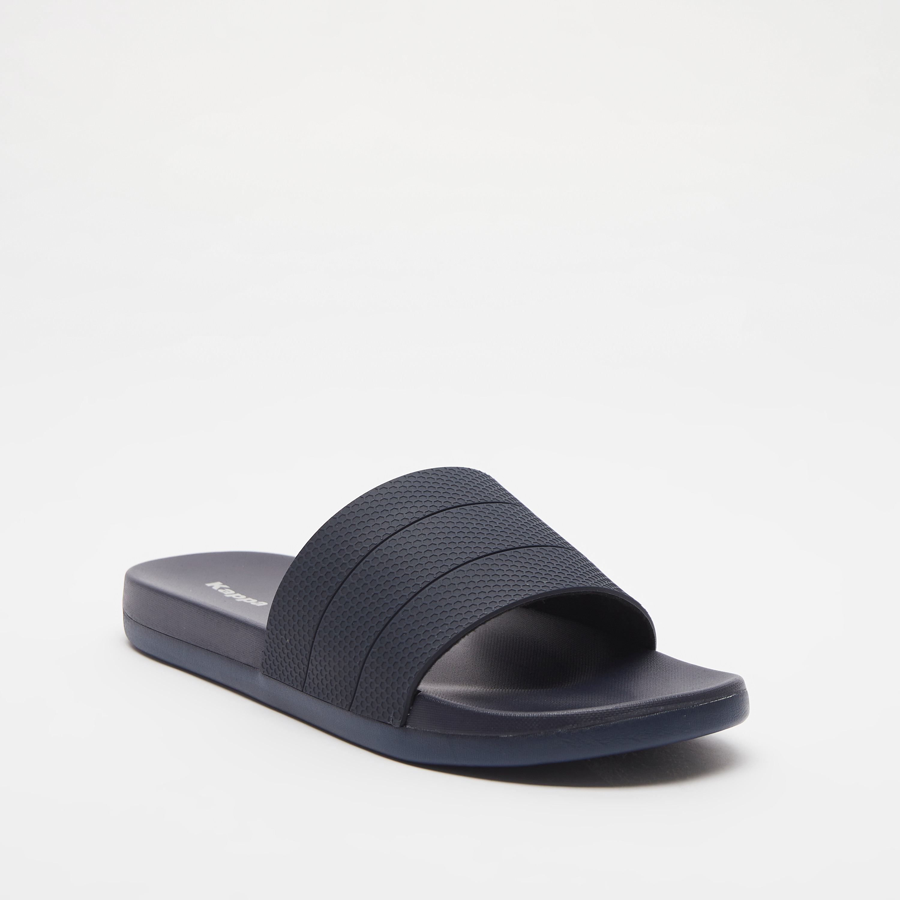 Kappa Men's Textured Slide Slippers-men-shoes-flipflopsandslides-image-2