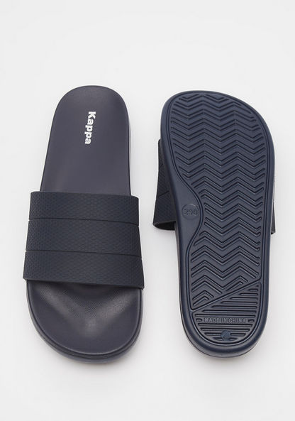 Kappa Men's Textured Slide Slippers-Men%27s Flip Flops & Beach Slippers-image-5