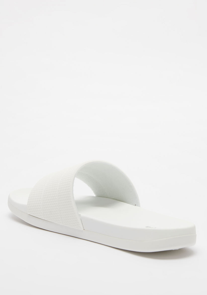Kappa Men's Textured Slide Slippers-Men%27s Flip Flops & Beach Slippers-image-2