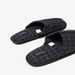 Cozy Checked Slip-On Bedroom Slide Slippers-Men%27s Bedrooms Slippers-thumbnailMobile-2