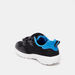 Dash Textured Sneakers with Hook and Loop Closure-Boy%27s School Shoes-thumbnailMobile-2
