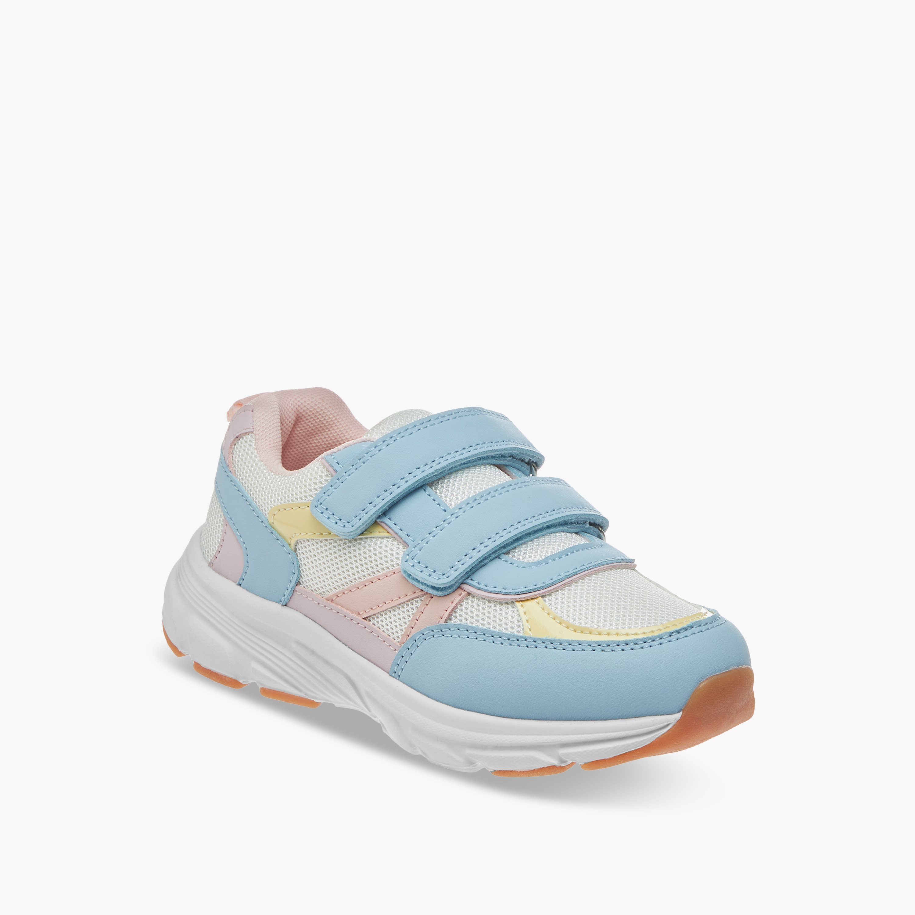 حذاء سنيكرز متعدد التصاميم بشريط إغلاق لاصق من جونيورز-girls-shoes-sneakers-image-2