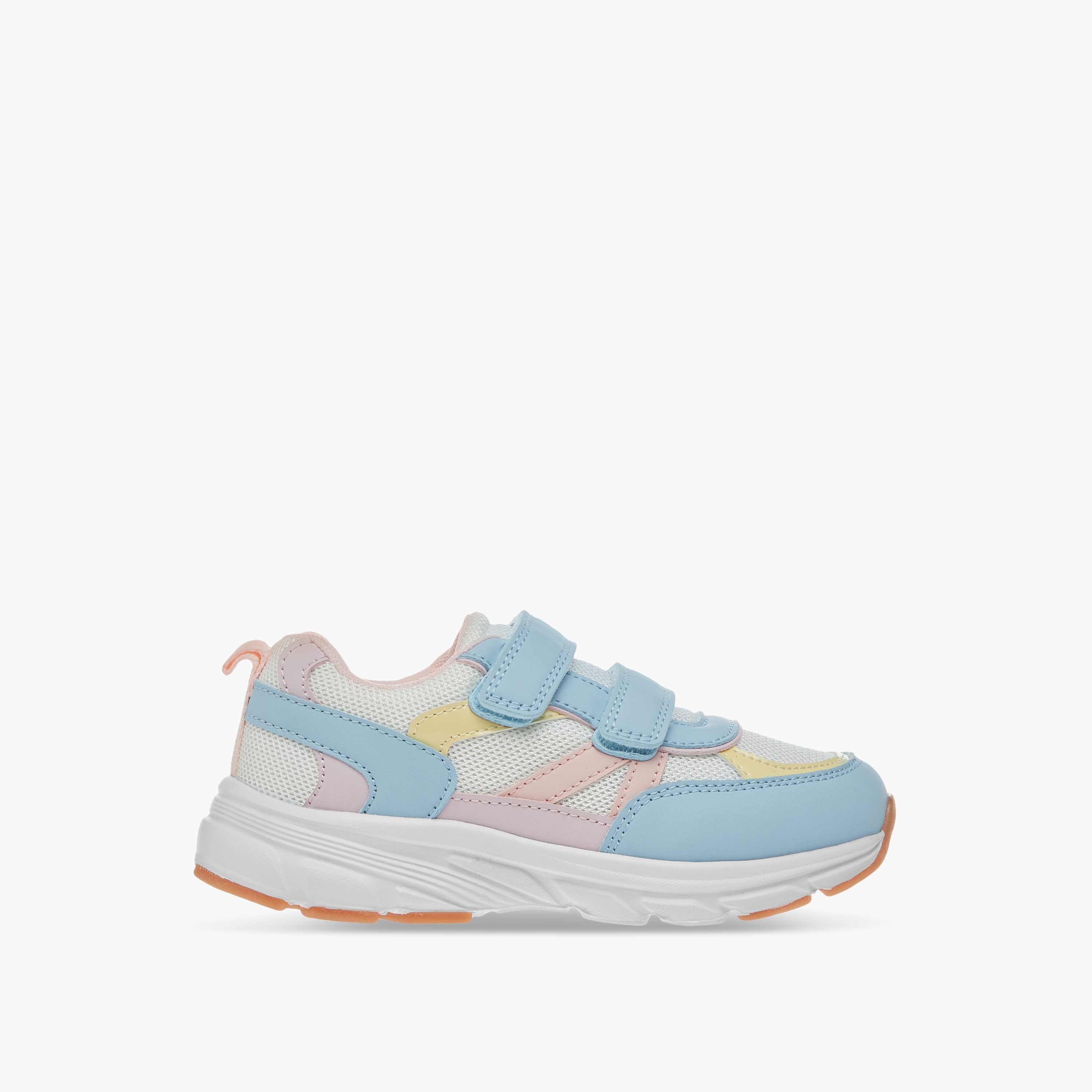 حذاء سنيكرز متعدد التصاميم بشريط إغلاق لاصق من جونيورز-girls-shoes-sneakers-image-3