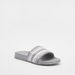 Panelled Open Toe Slide Slippers-Boy%27s Flip Flops & Beach Slippers-thumbnail-2