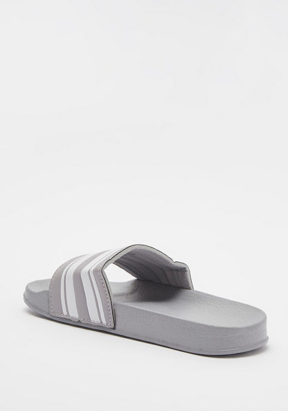 Panelled Open Toe Slide Slippers-Boy%27s Flip Flops & Beach Slippers-image-3