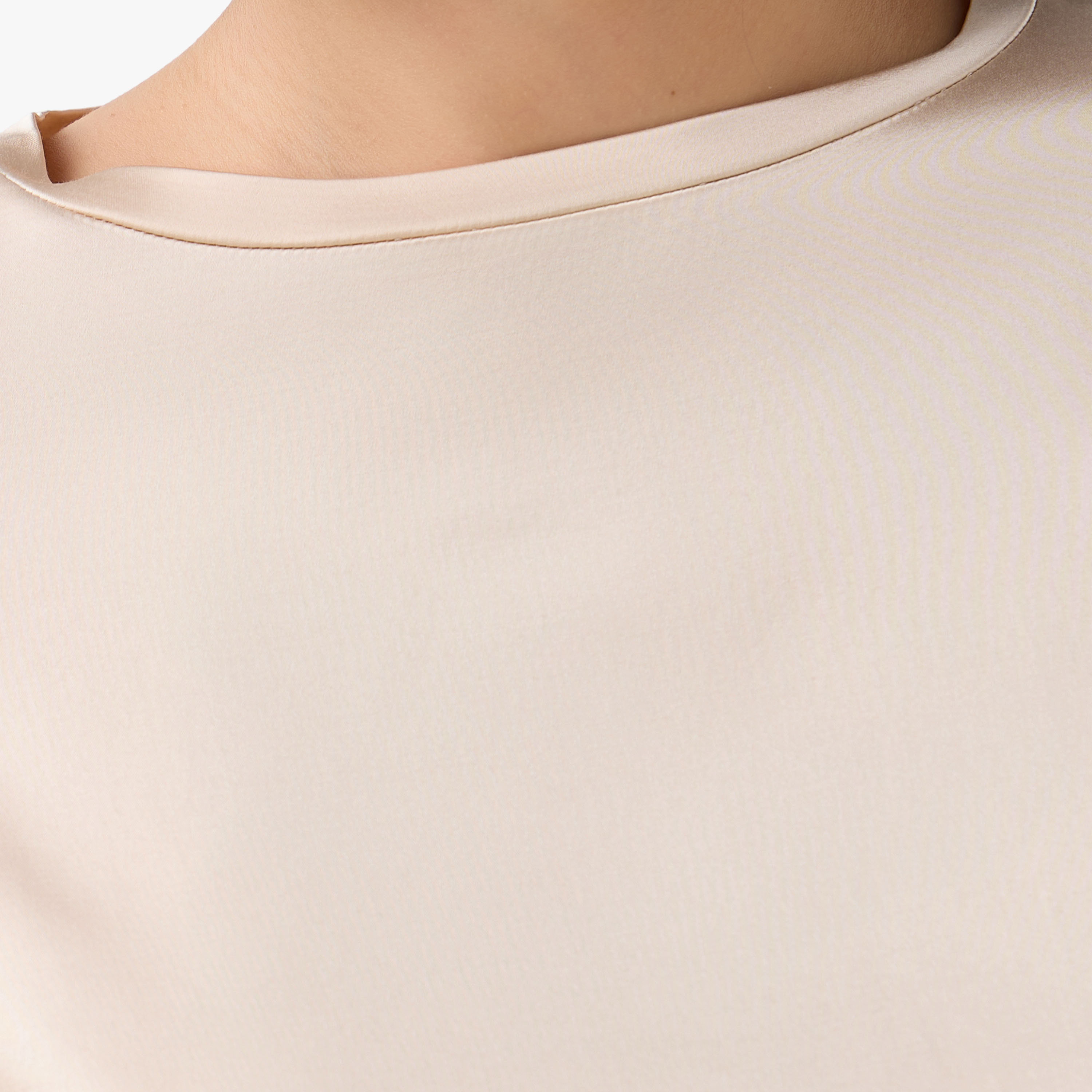 Iconic Regular Fit Viscose T-shirt-women-clothing-coordsets-image-4