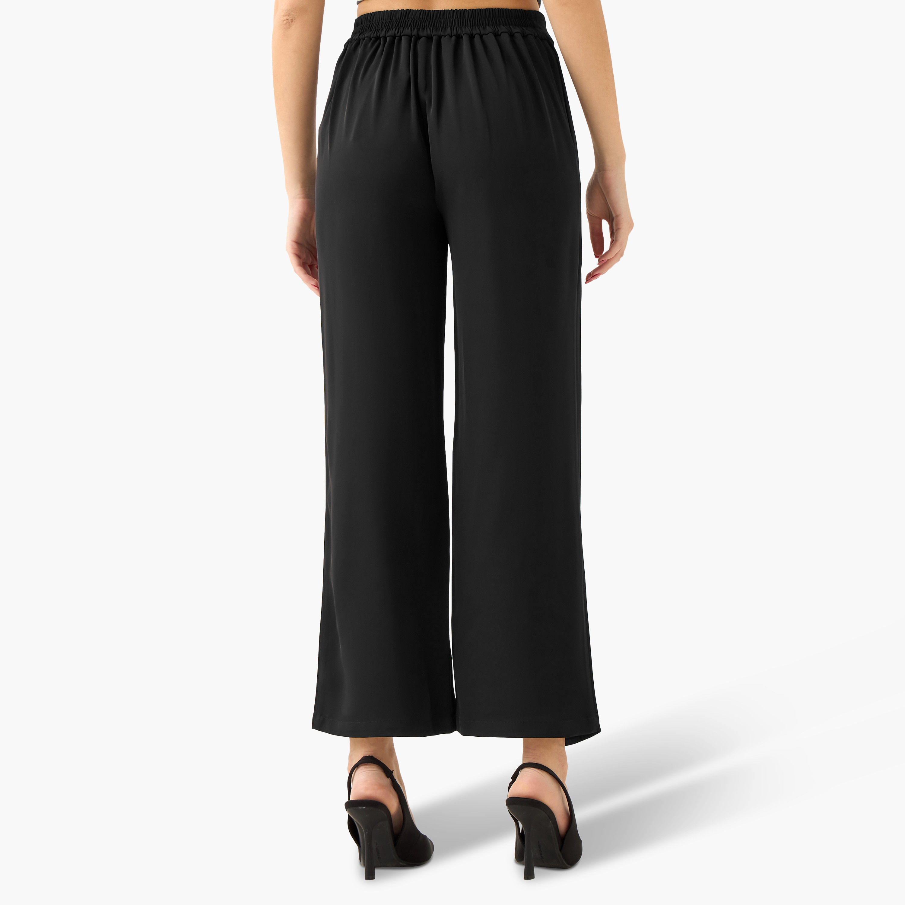 Iconic Straight Fit Button Waist Wrap Pants-women-clothing-coordsets-image-4