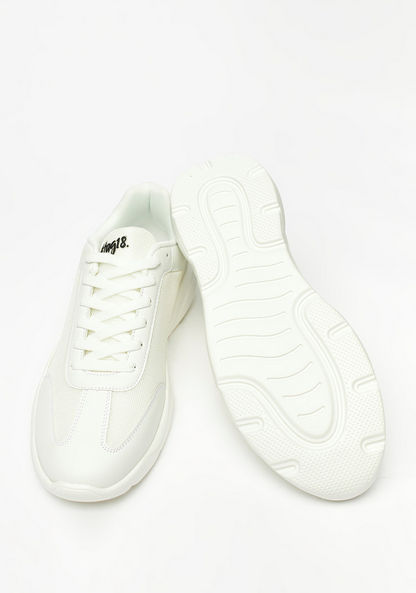 #tag18. Textured Lace-Up Sneakers