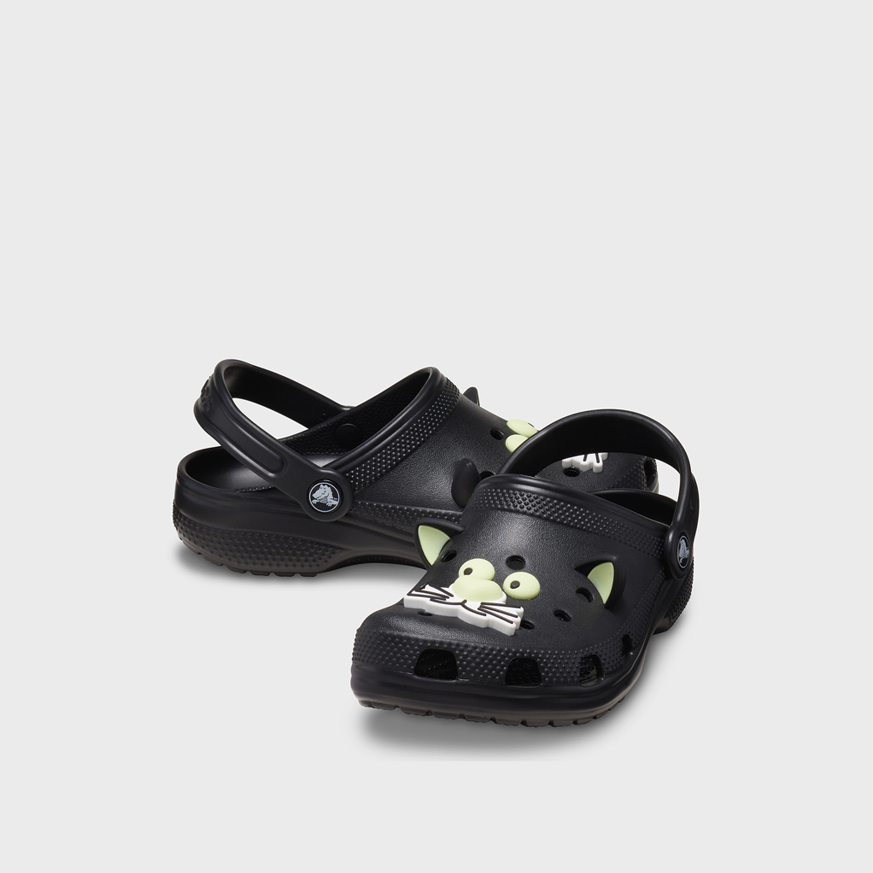 Crocs Kid's Slip On Classic Glow Clogs | 210197-001-girls-shoes-sandals-image-1