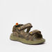 Mister Duchini Camouflage Print Sandals with Hook and Loop Closure-Boy%27s Sandals-thumbnail-1