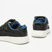 Dash Textured Low-Ankle Sneakers with Hook and Loop Closure-Boy%27s Sneakers-thumbnail-3