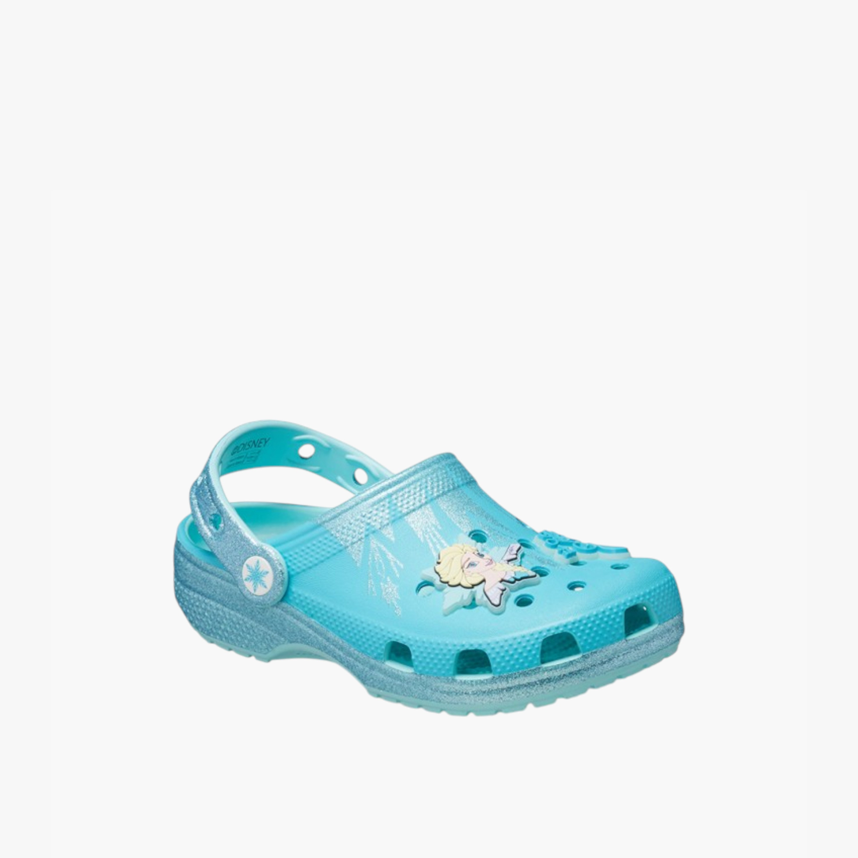 صندل كلوج بحزام خلفي وزينة إلسا من فروزن للبنات من كروكس-baby-girls-shoes-sandals-image-2