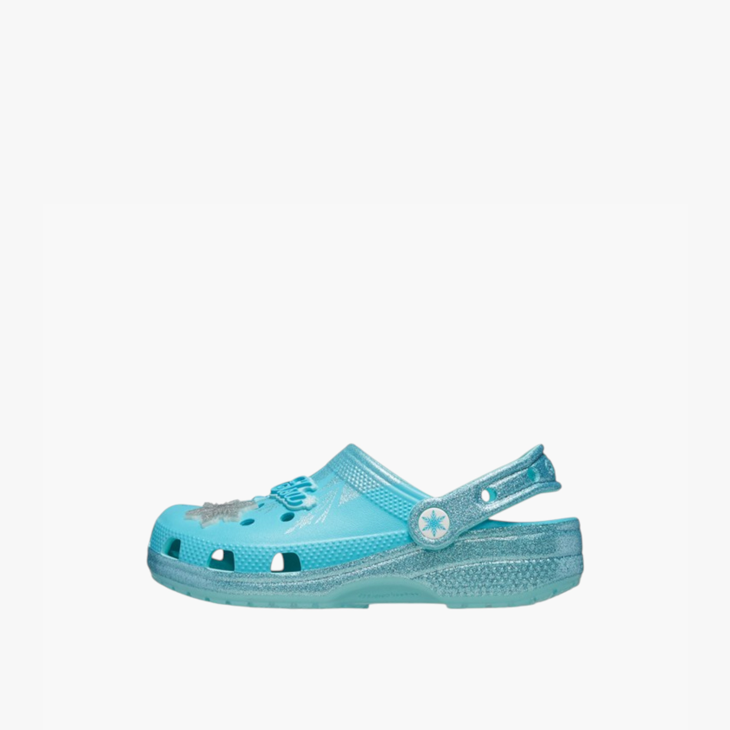 صندل كلوج بحزام خلفي وزينة إلسا من فروزن للبنات من كروكس-baby-girls-shoes-sandals-image-3