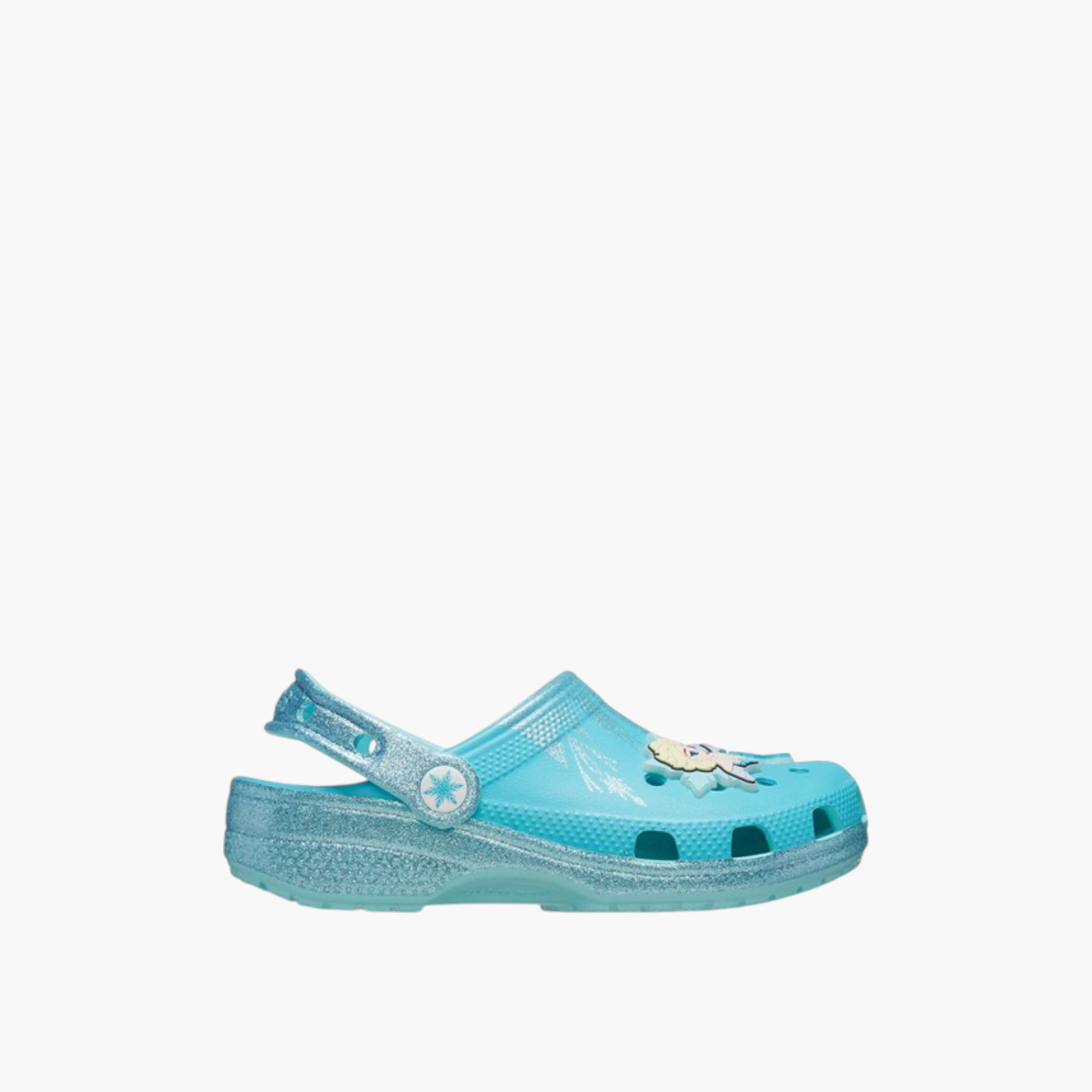 صندل كلوج بحزام خلفي وزينة إلسا من فروزن للبنات من كروكس-baby-girls-shoes-sandals-image-6