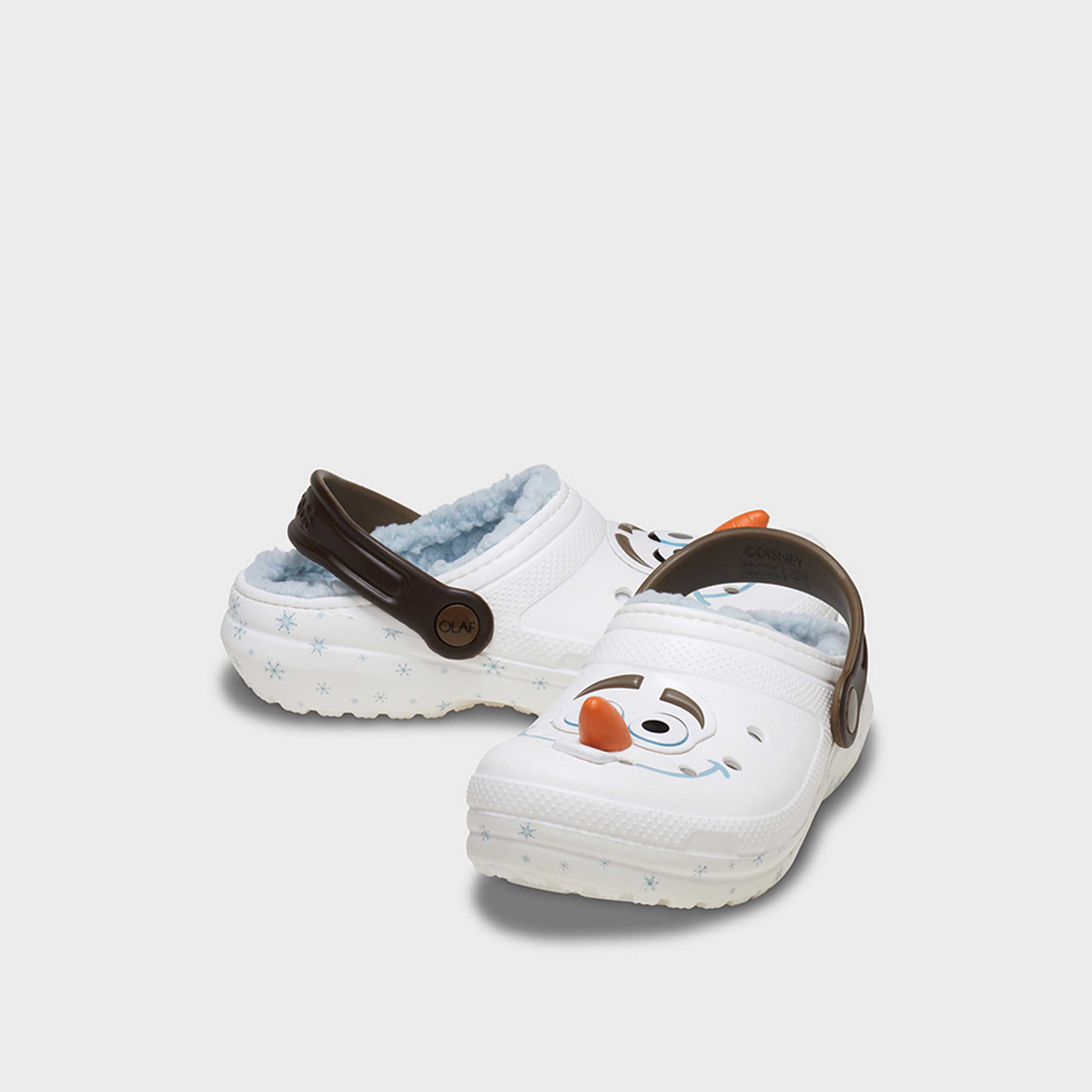 كروكس- شبشب كلاسيكي سهل الارتداء للأطفال رسومات فروزن أولاف| 210236-90H-girls-shoes-sandals-image-1