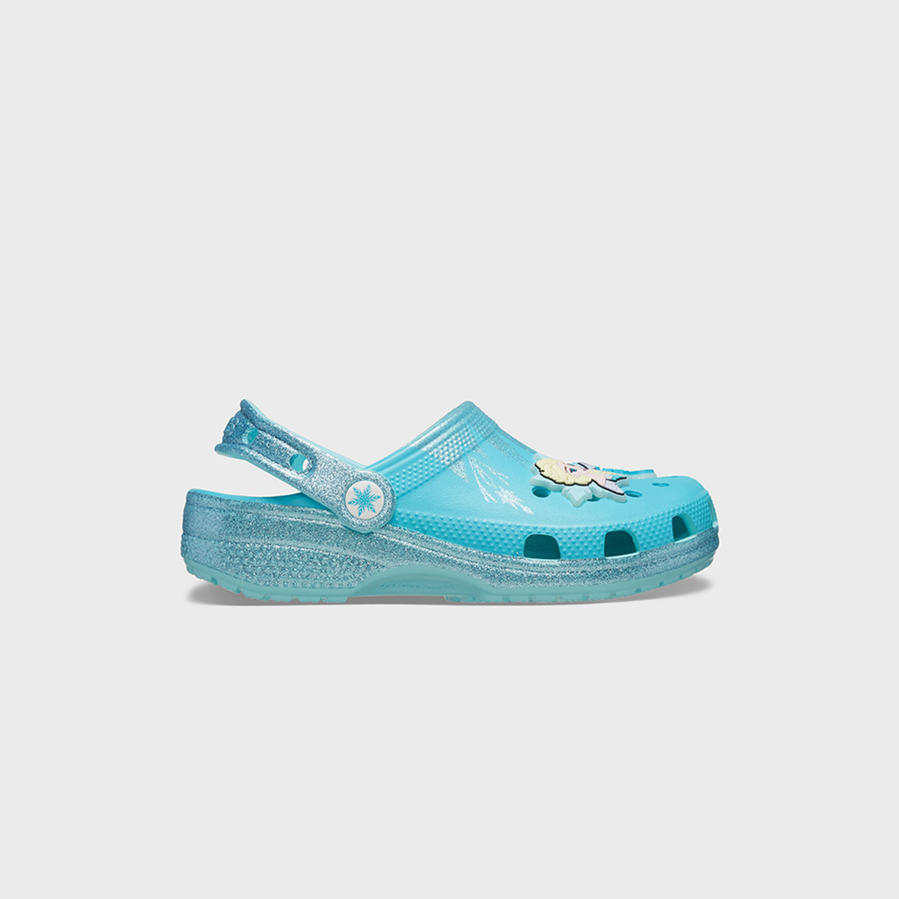 Crocs Girls Slip-On Frozen Elsa Classic Clogs|210237-90H-girls-shoes-sandals-image-4