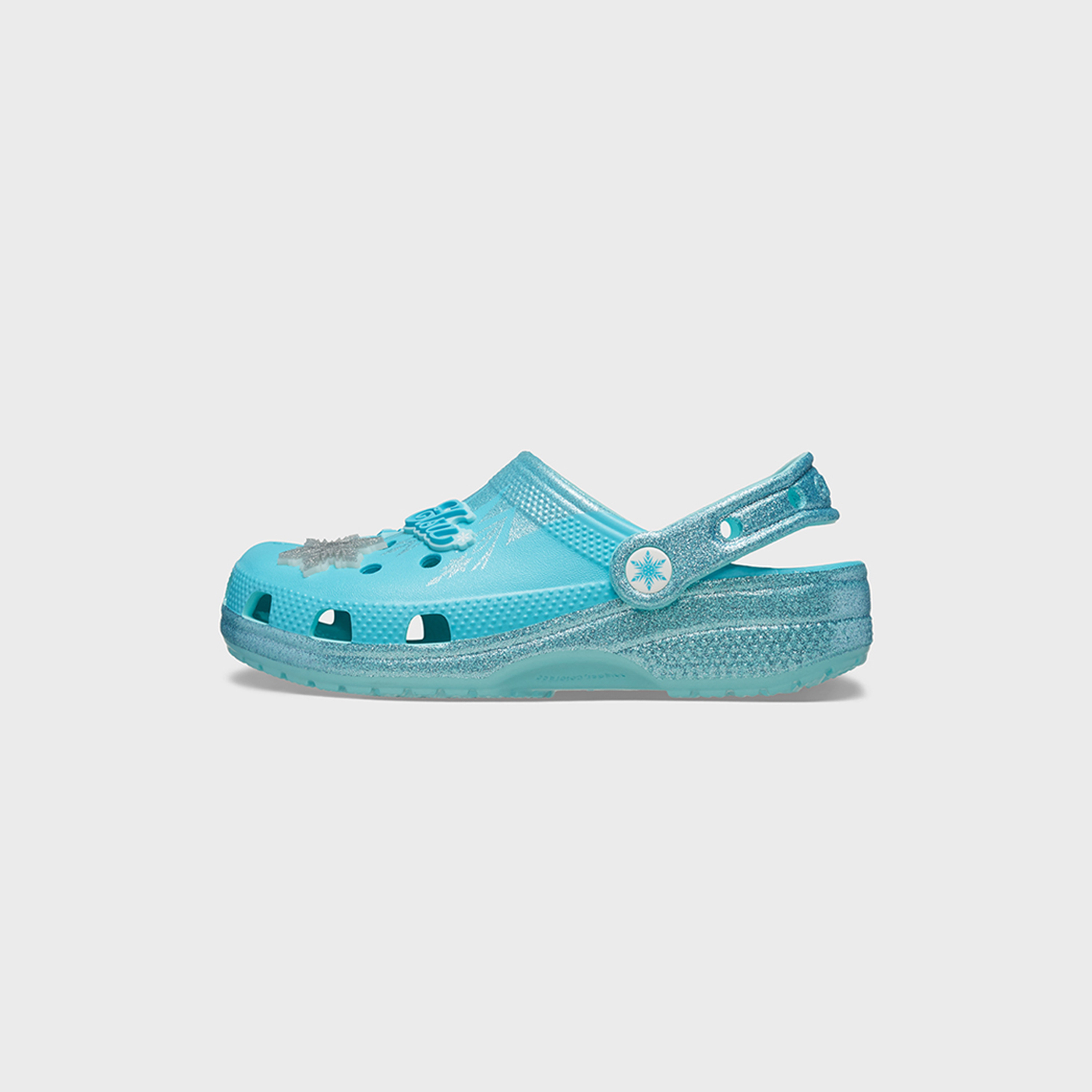 Crocs Girls Slip-On Frozen Elsa Classic Clogs|210237-90H-girls-shoes-sandals-image-5