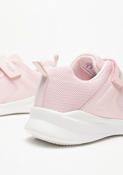 #tag18. Panelled Low Ankle Sneakers with Hook and Loop Closure-Girl%27s Sneakers-image-2