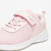 #tag18. Panelled Low Ankle Sneakers with Hook and Loop Closure-Girl%27s Sneakers-thumbnail-3