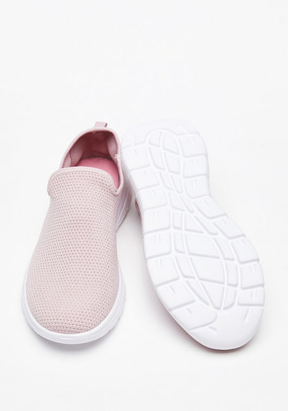#tag18. Textured Slip-On Walking Shoes with Pull Tab Detail-Women%27s Sports Shoes-image-2
