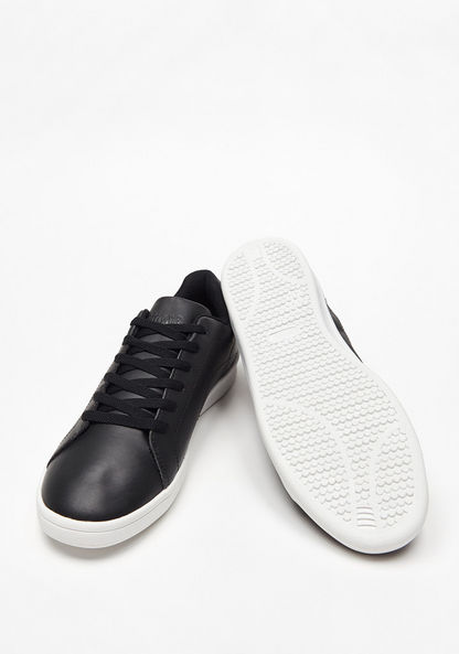 #tag18. Low Ankle Sneakers with Lace-Up Closure
