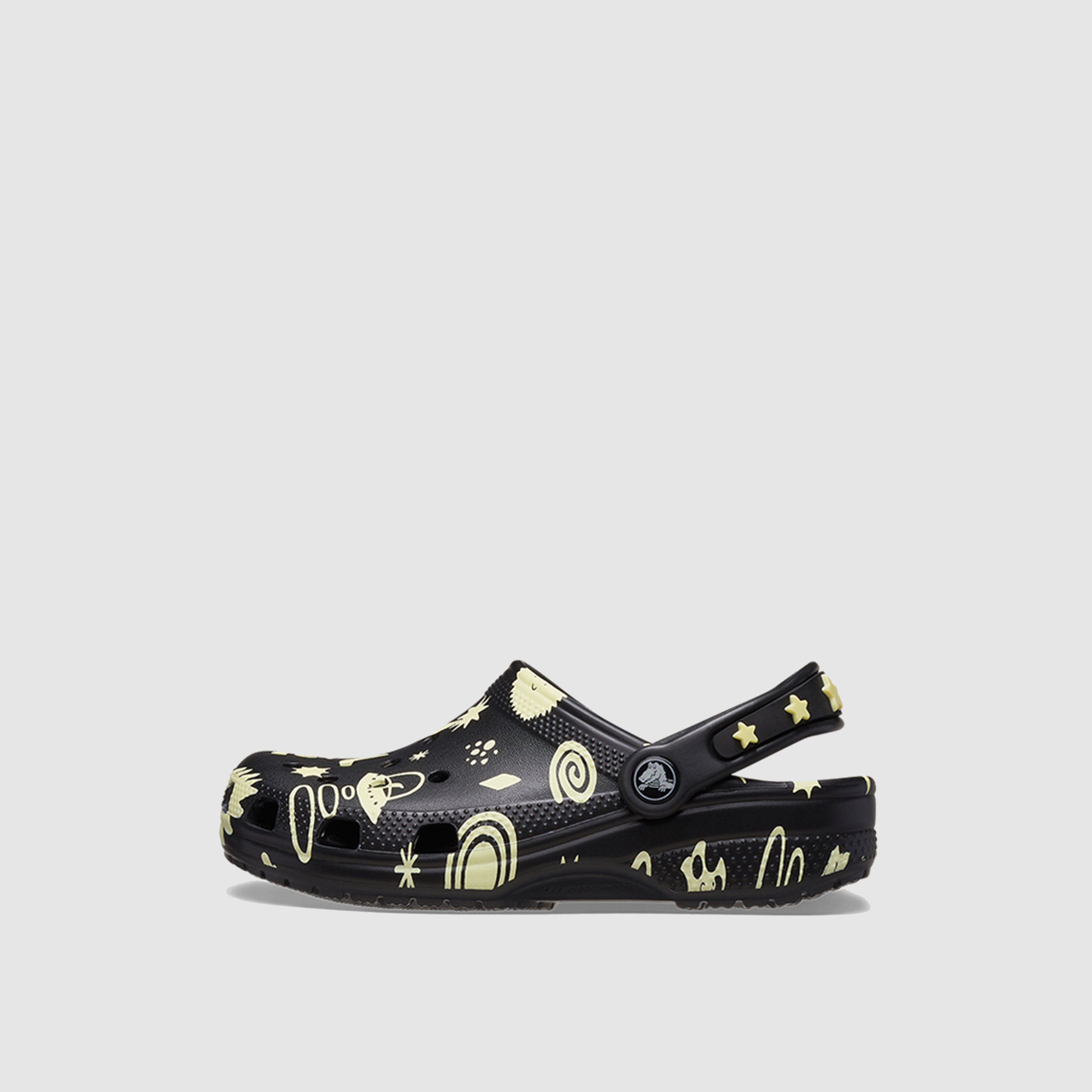 Crocs Kid's Slip On Classic Glow Clogs | 210358-001-girls-shoes-sandals-image-4