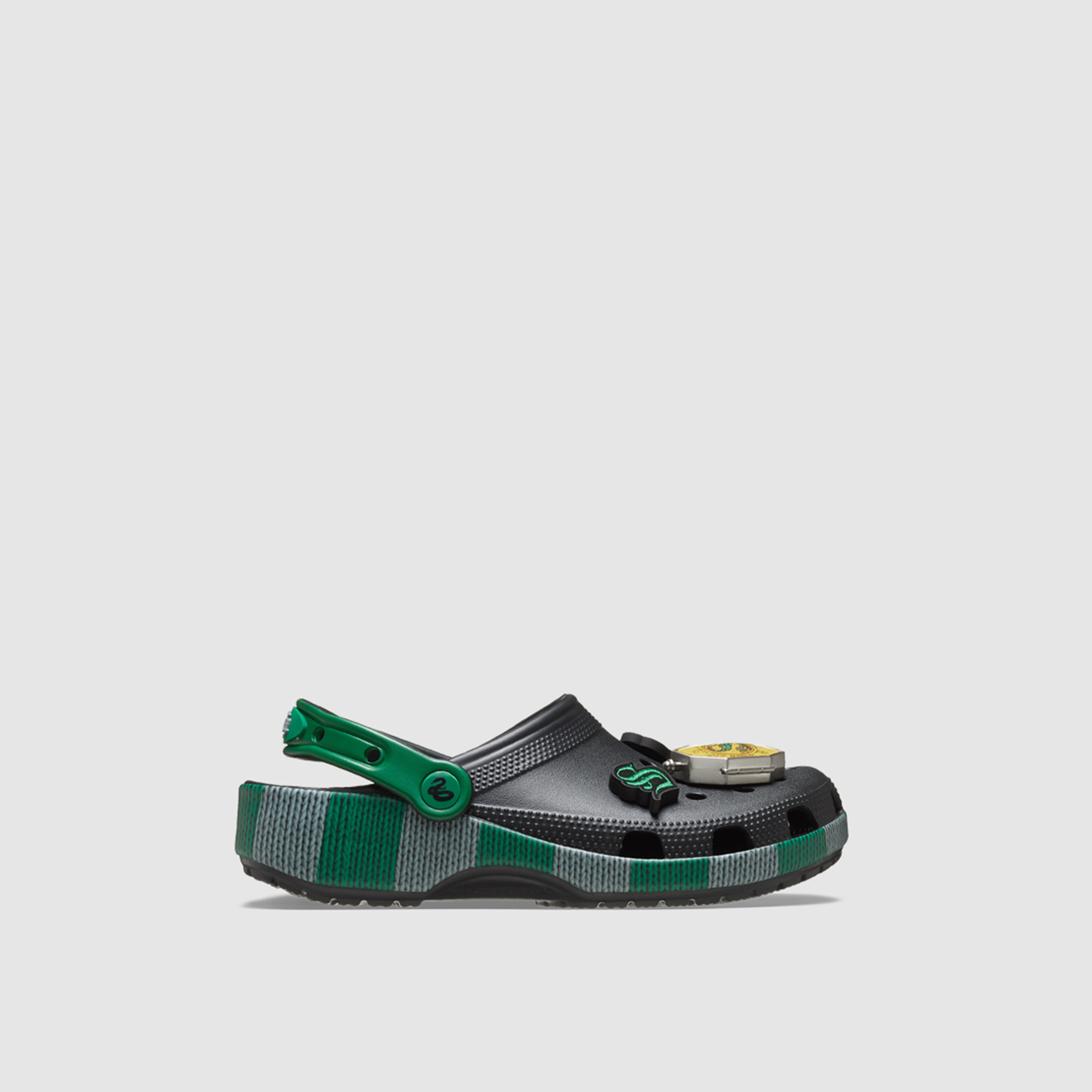 Crocs Unisex Slip On Slytherin Classic Clogs | 210527-90H-women-shoes-sandals-flats-image-3