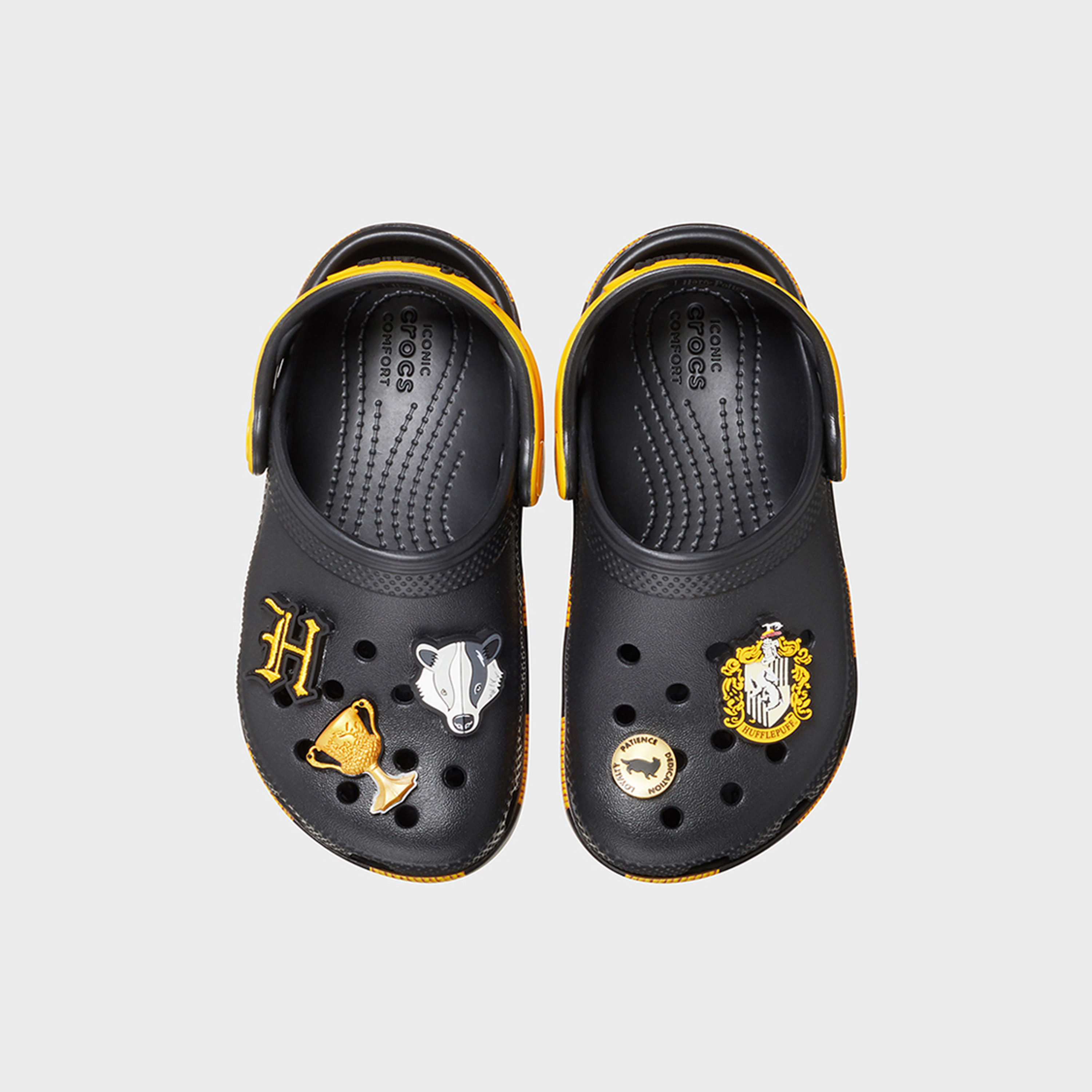 Crocs Kids Slip On Hufflepuff Cls Clog | 210548-90H-boys-shoes-flipflopsandslides-image-4