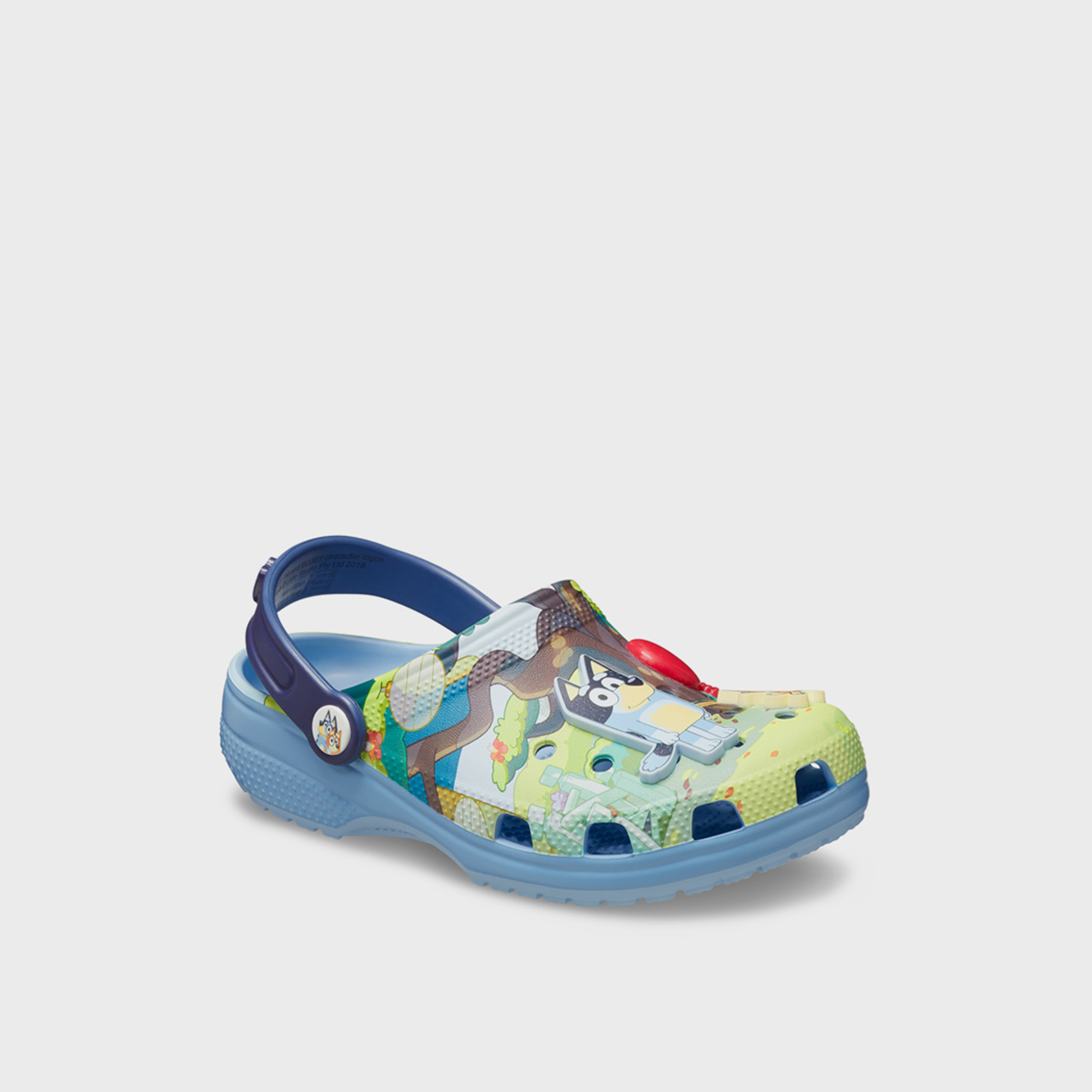 Crocs Kid's Slip-On Bluey Classic Clogs | 210558-90H-girls-shoes-sandals-image-3