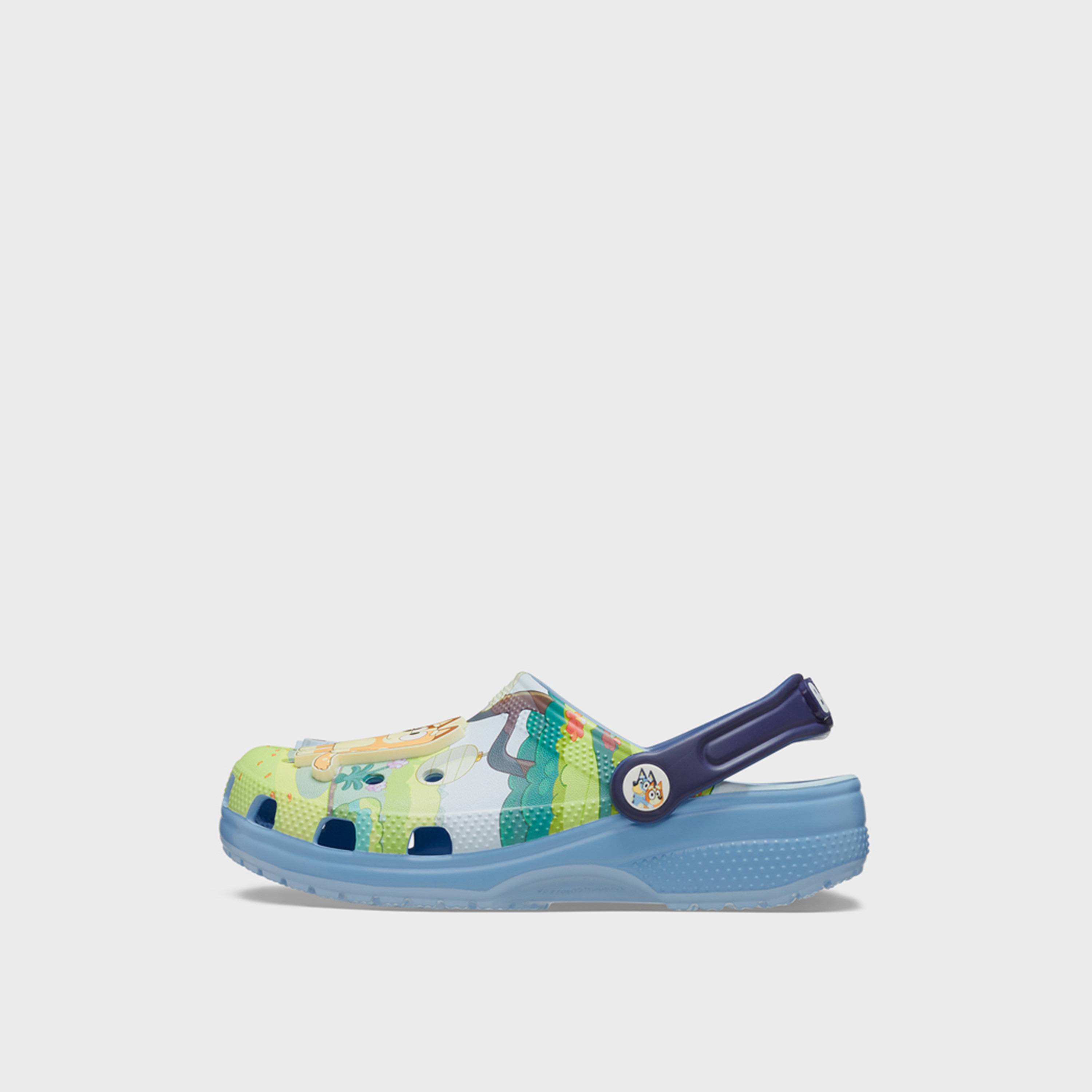 Crocs Kid's Slip-On Bluey Classic Clogs | 210558-90H-girls-shoes-sandals-image-5