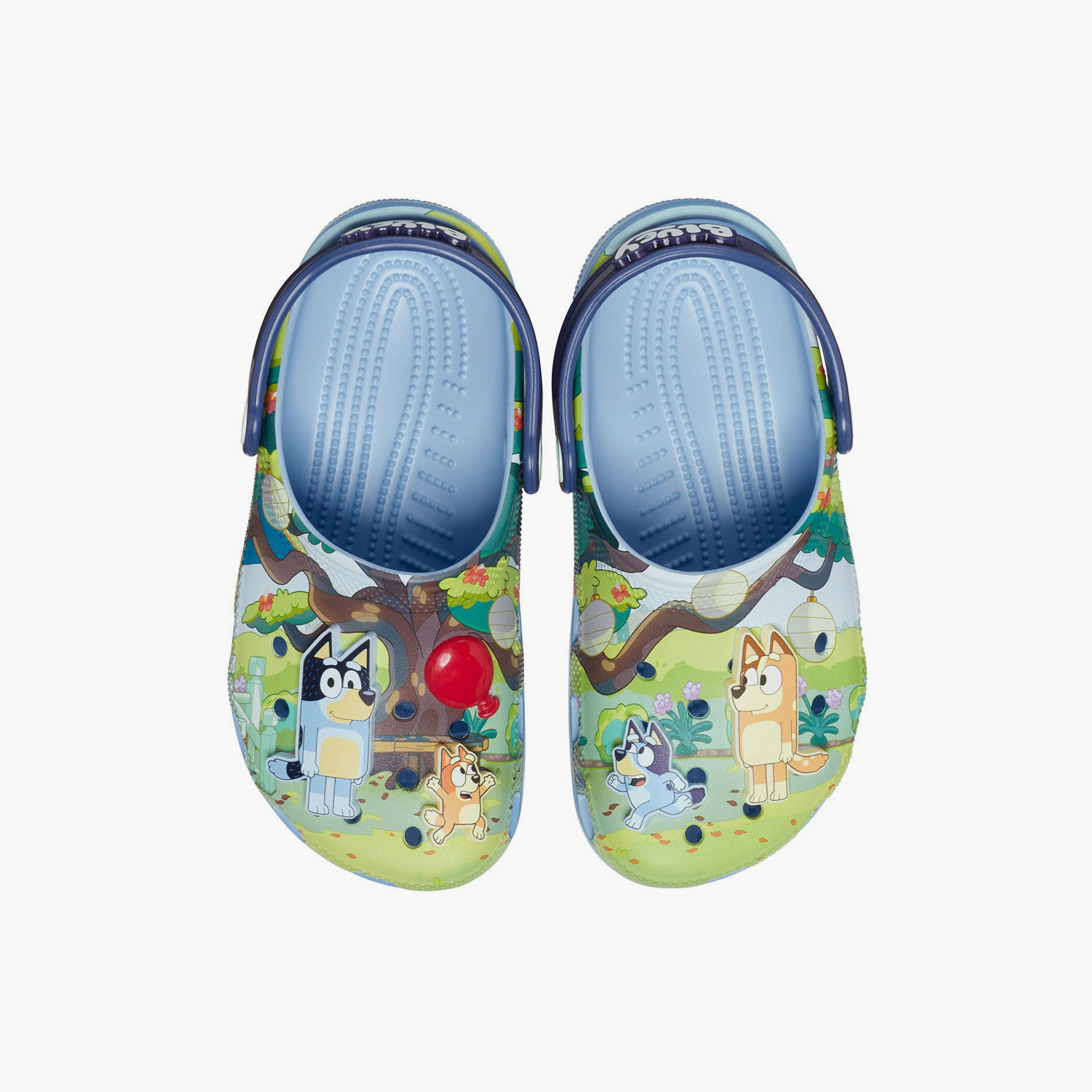 كروكس حذاء كلاسيكي سهل الارتداء بتصميم بلوئي للأطفال | 210559-90H-girls-shoes-sandals-image-2