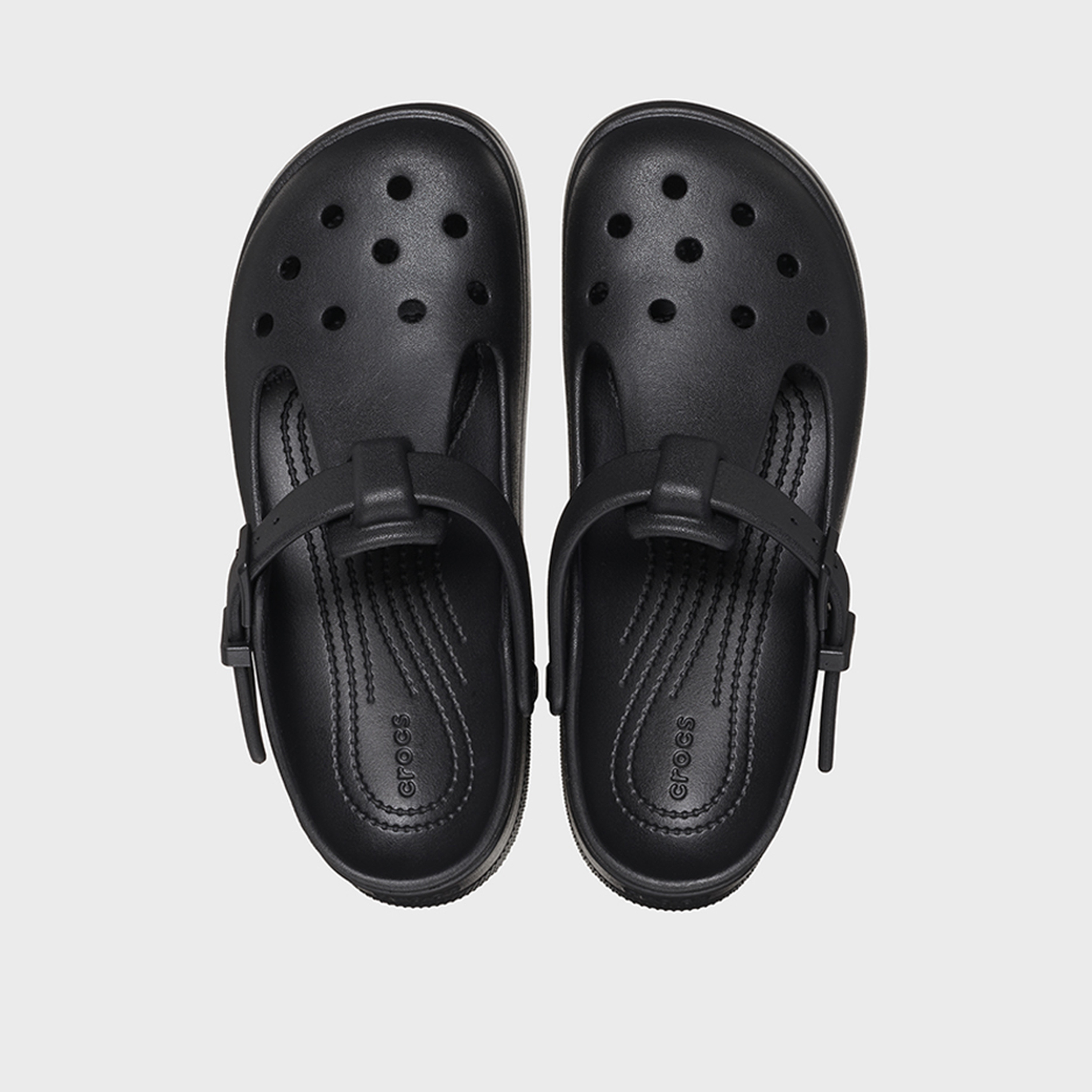 Crocs Women's Slip On Classic Mary Jane Clogs | 210581-001-women-shoes-sandals-flats-image-2