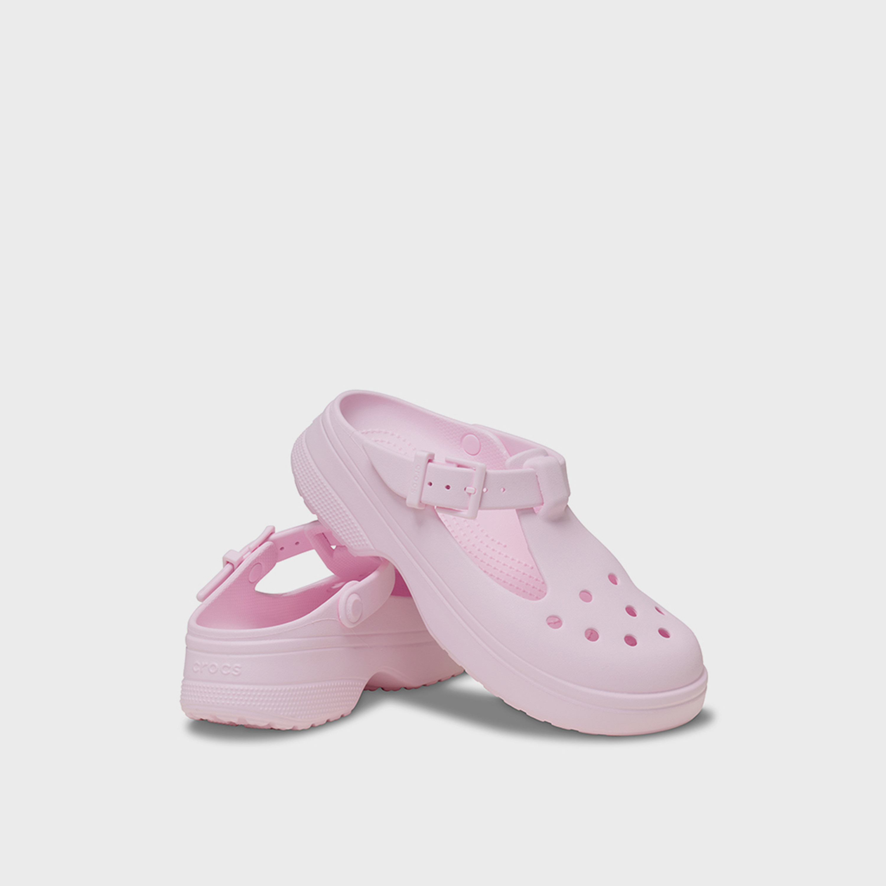 Crocs Slip On Classic Mary Jane Clogs | 210581-6ZW-women-shoes-flipflopsandslides-image-1