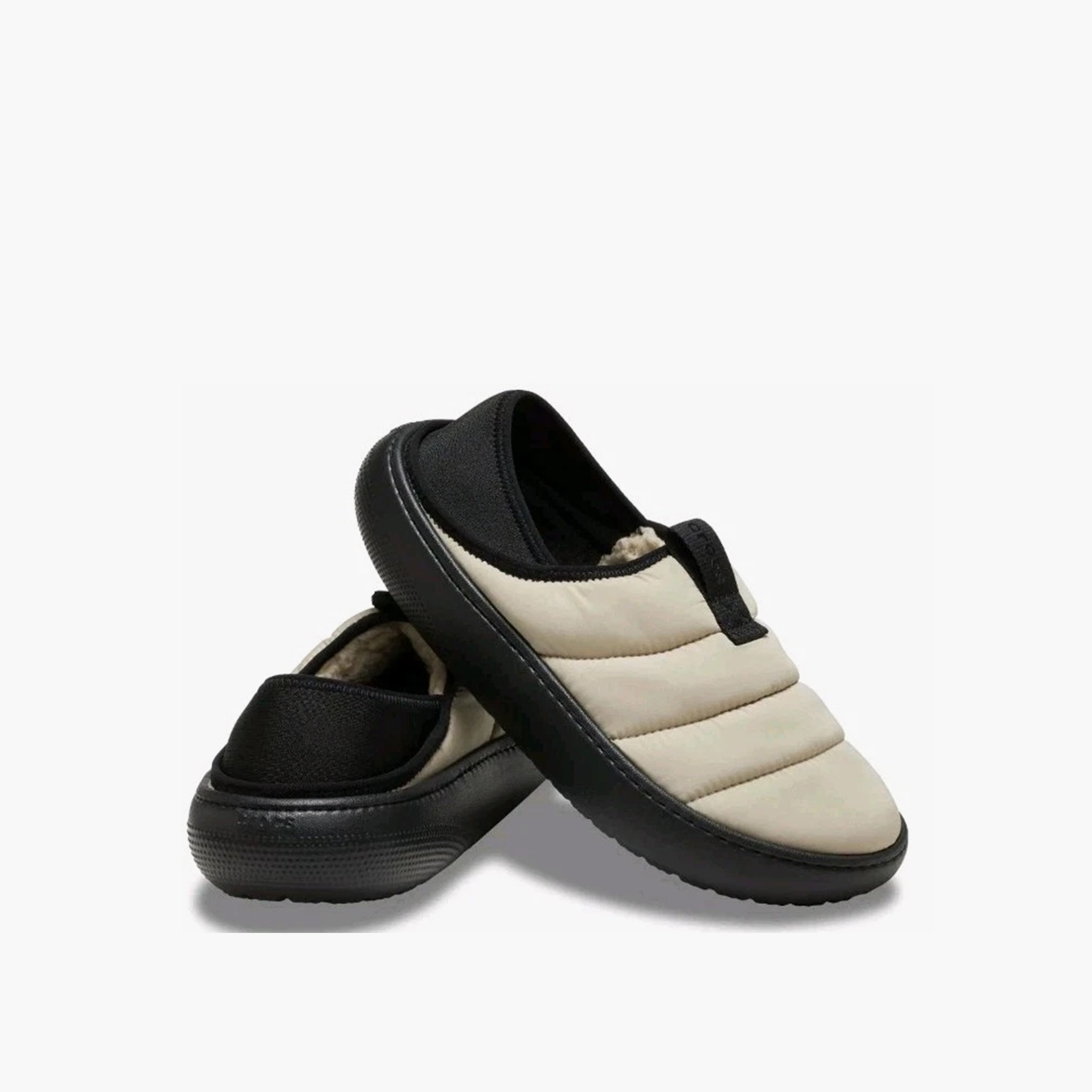 Crocs Kid's Slip-On Classic Puff Moccasin | 210589-0LK-boys-shoes-loafers-image-1
