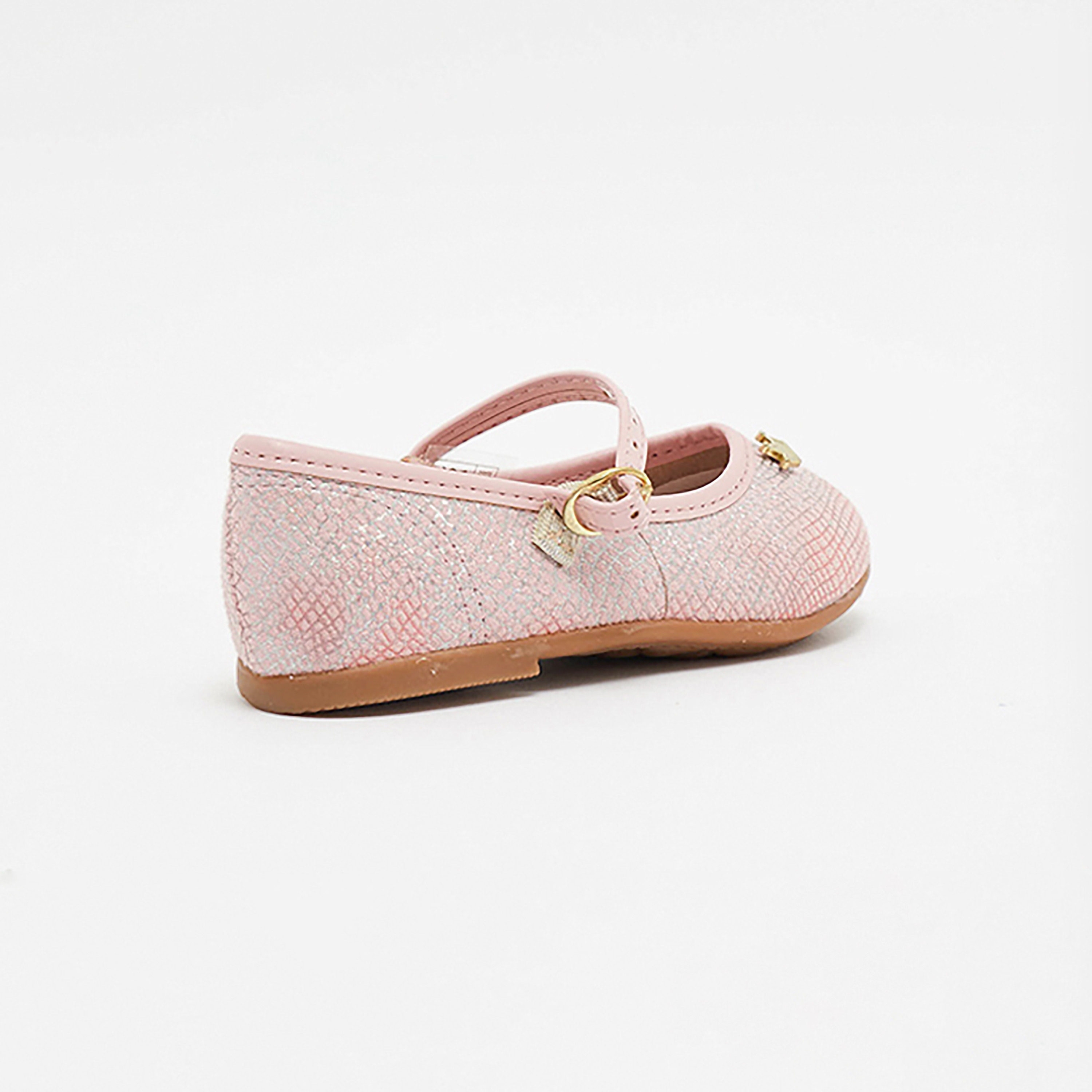 Molekinha by Geoomnii Kids Metallic Round Toe Ballerinas | 2106-1029-24711        -girls-shoes-ballerinas-image-3