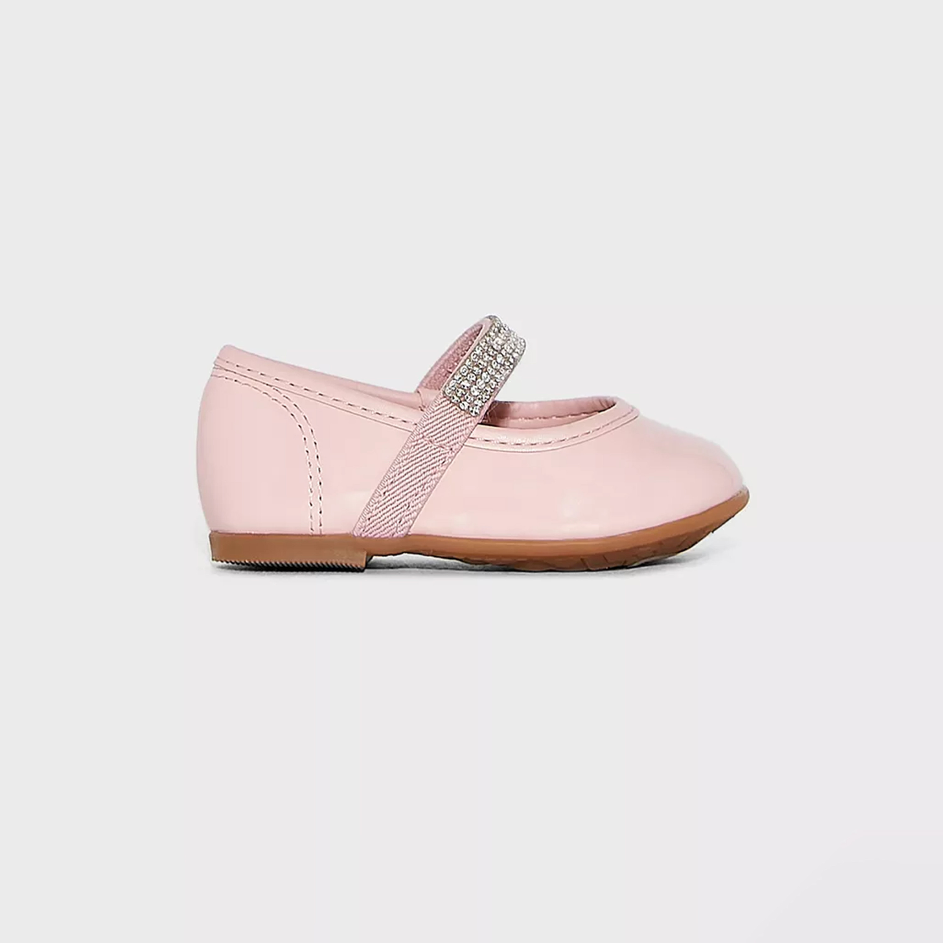 موليكينها باليرينا بناتي بمقدمة دائرية وحزام مطاطي | 2106-1031-13488-78276-girls-shoes-ballerinas-image-2