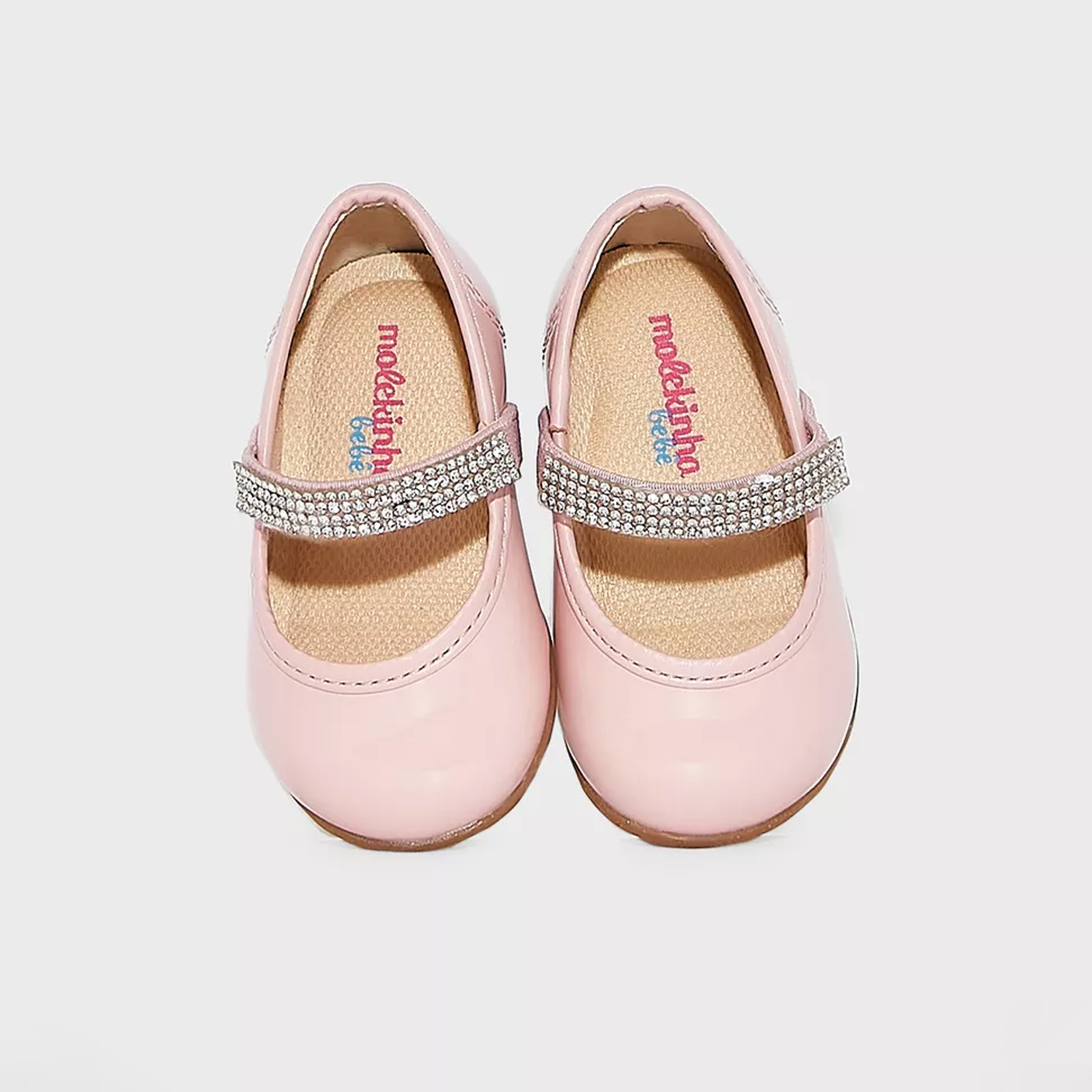 موليكينها باليرينا بناتي بمقدمة دائرية وحزام مطاطي | 2106-1031-13488-78276-girls-shoes-ballerinas-image-3