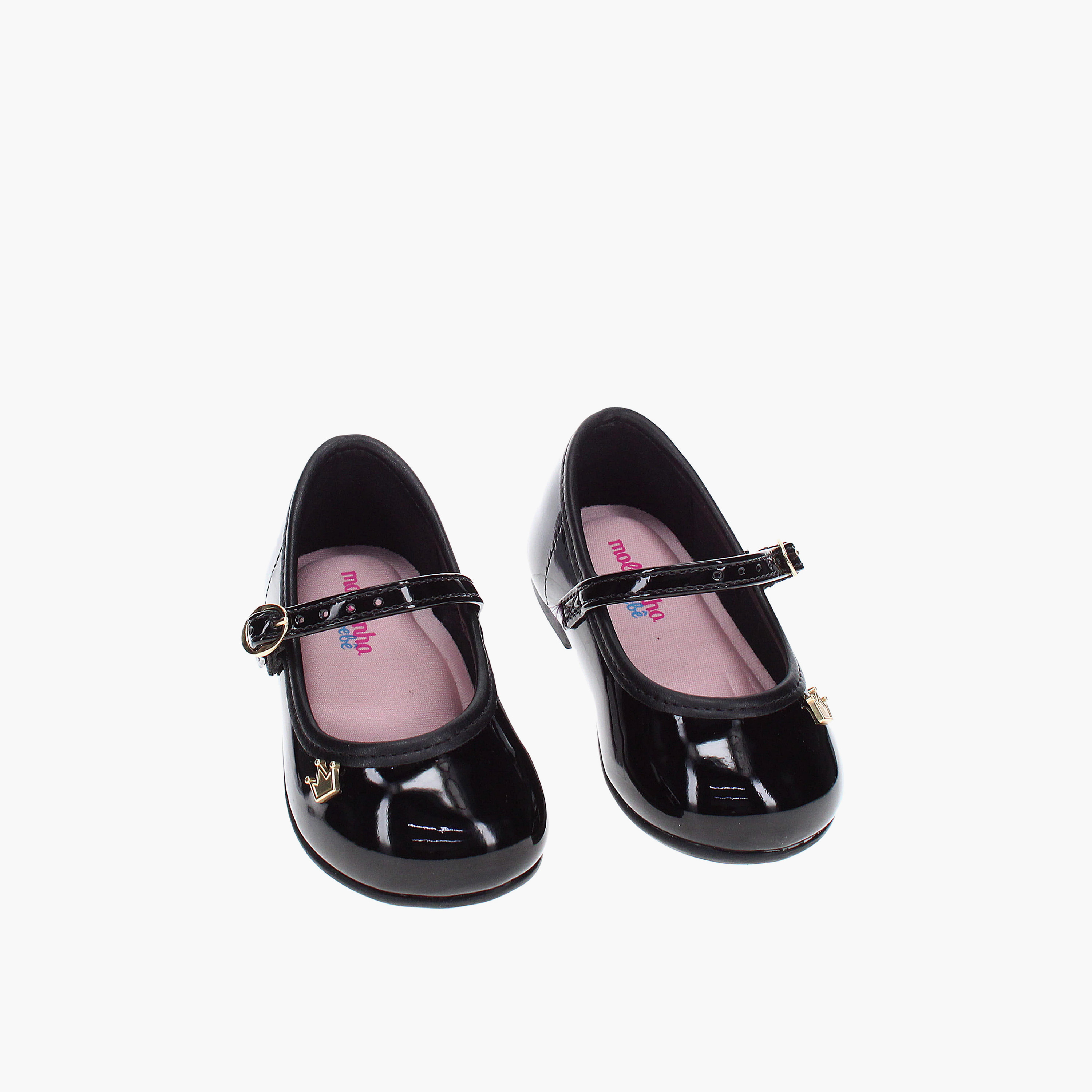 مولكينها - حذاء ماري جين تاي بحزام وإبزيم - للبنات | 2106-1041-13488-15745-girls-shoes-ballerinas-image-4