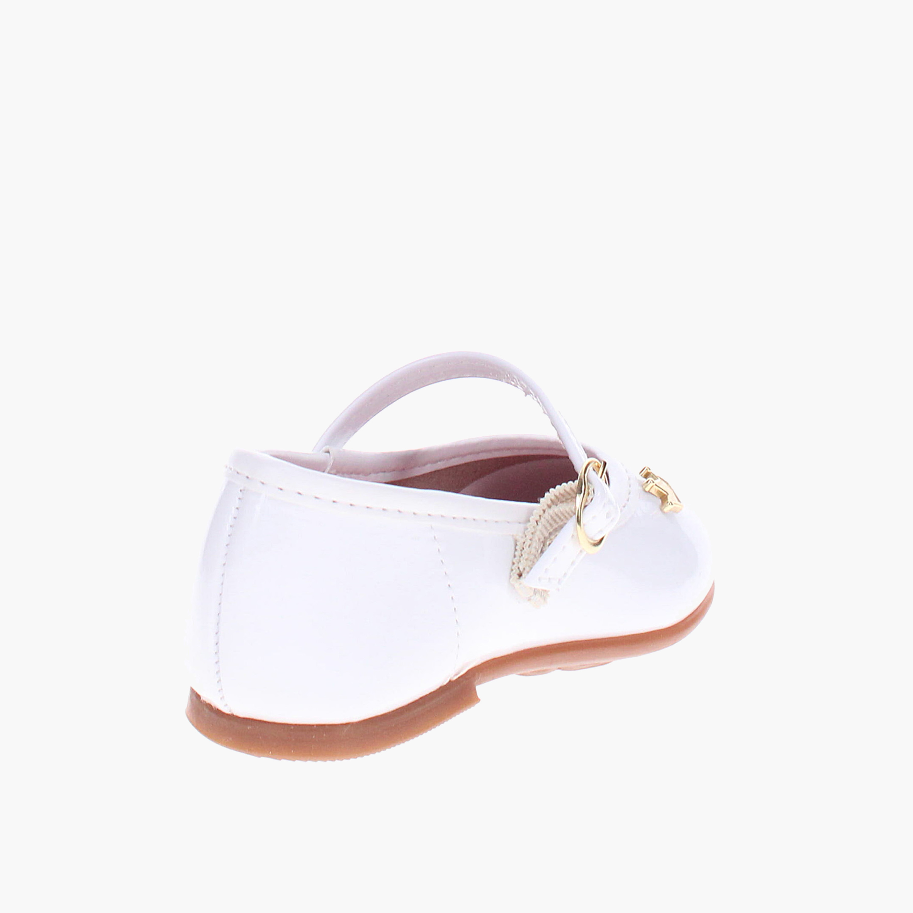 Molekinha by Geoomnii Girls Buckle Iz Round Toe Ballerinas         -girls-shoes-schoolshoes-image-3