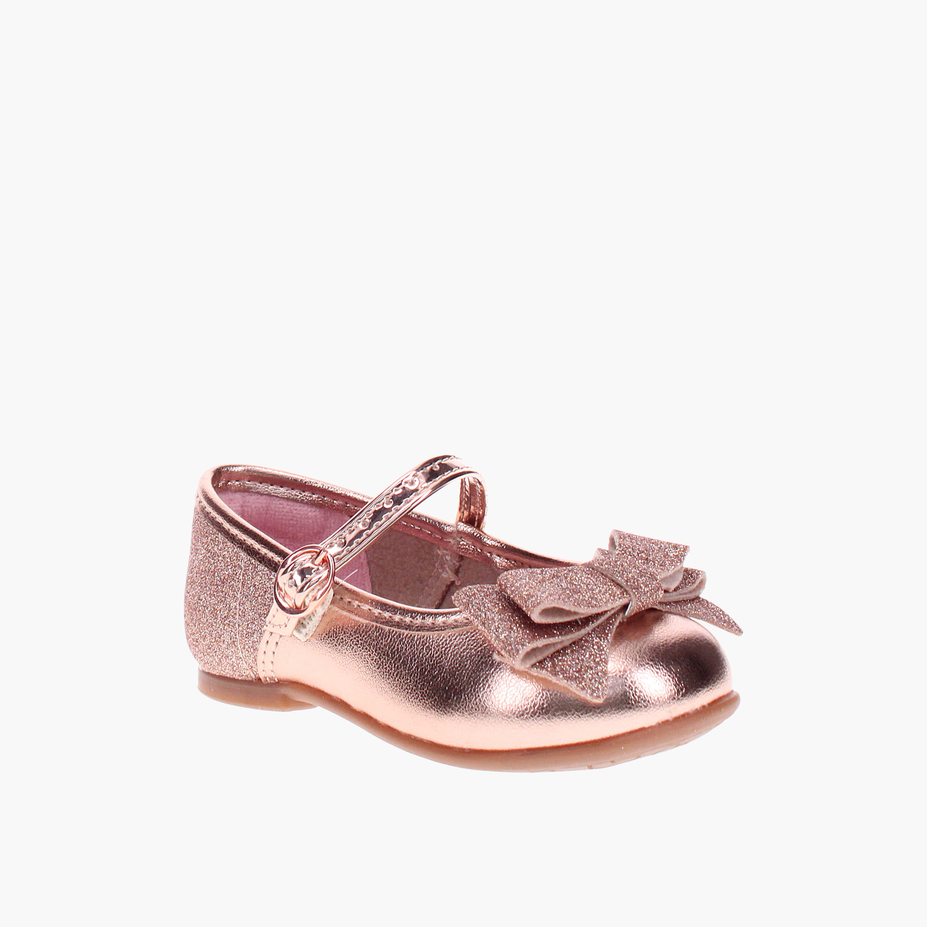 حذاء باليه Molekinha للفتيات بإبزيم Nija بمقدمة مستديرة-girls-shoes-ballerinas-image-1