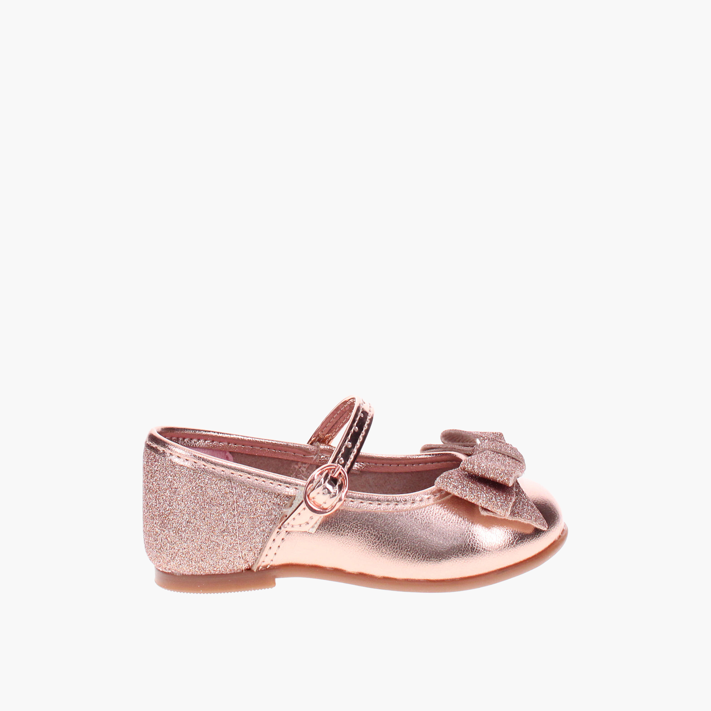حذاء باليه Molekinha للفتيات بإبزيم Nija بمقدمة مستديرة-girls-shoes-ballerinas-image-2