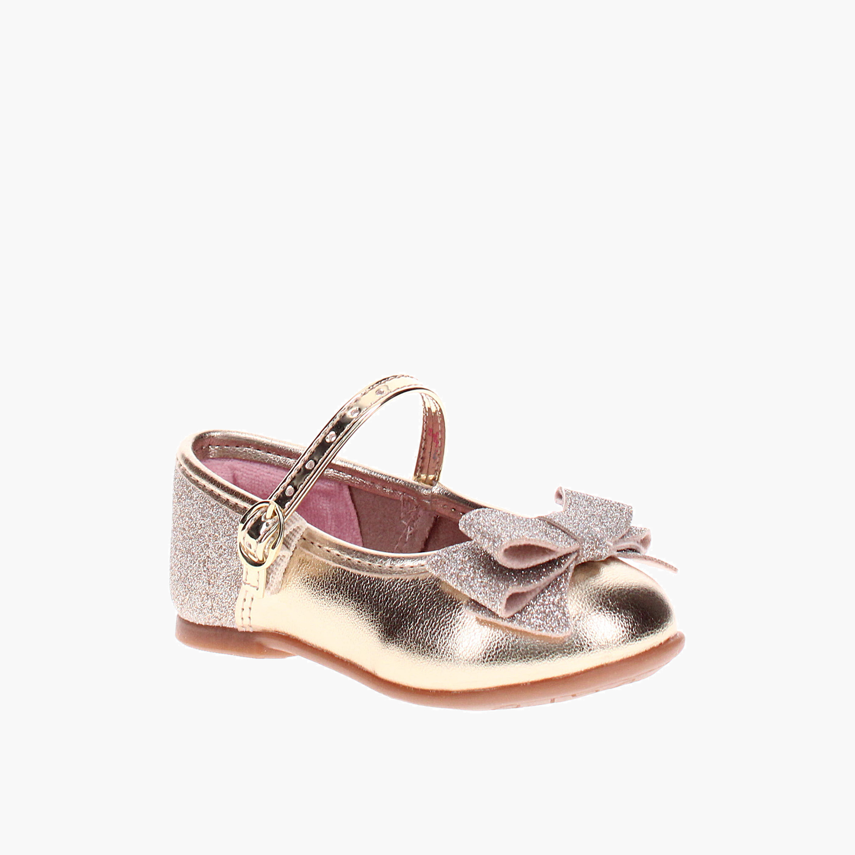 Molekinha by Geoomnii Girls Buckle Strap Qaenn Mary Jane | 2106-1043-19886-66       -girls-shoes-ballerinas-image-1