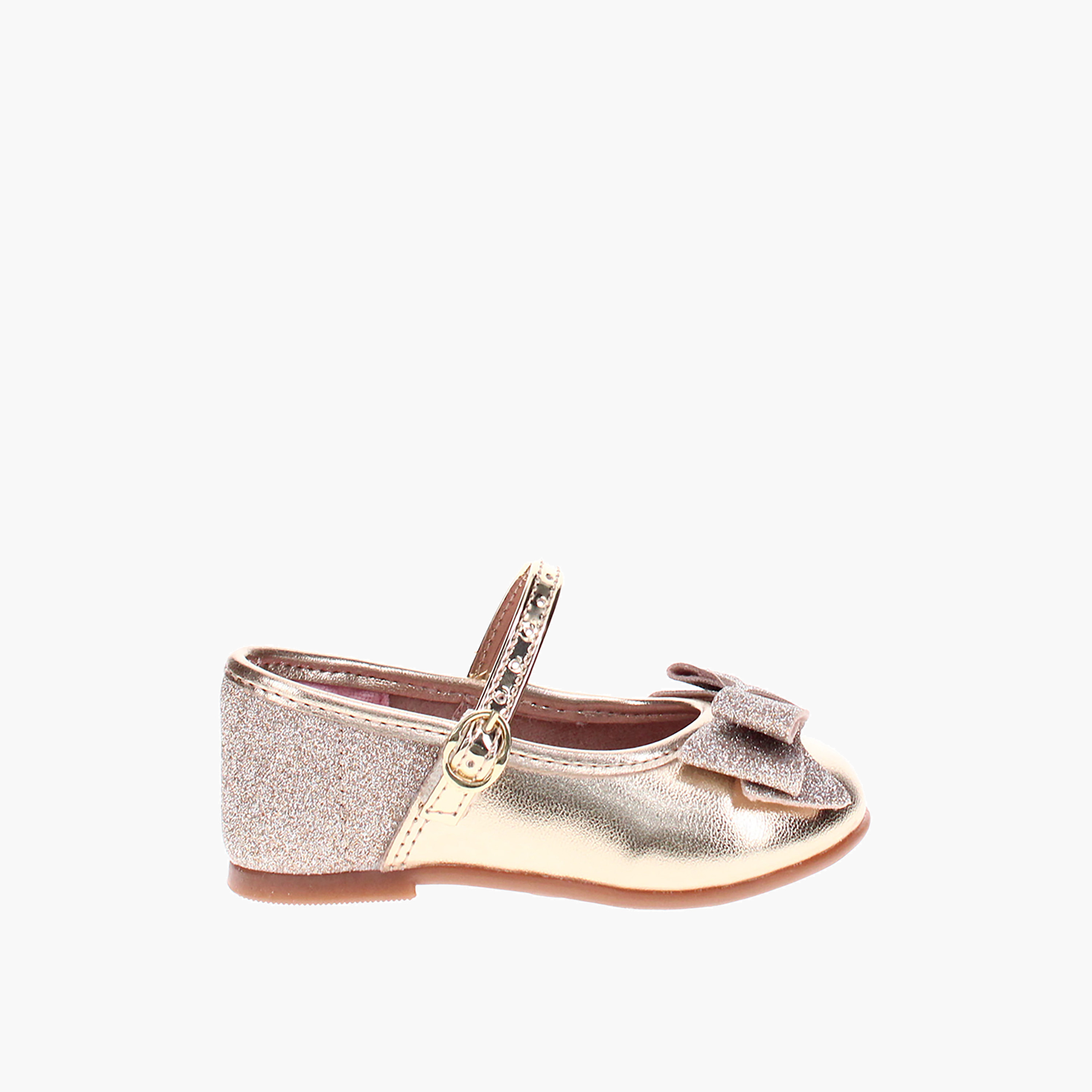 Molekinha by Geoomnii Girls Buckle Strap Qaenn Mary Jane | 2106-1043-19886-66       -girls-shoes-ballerinas-image-2